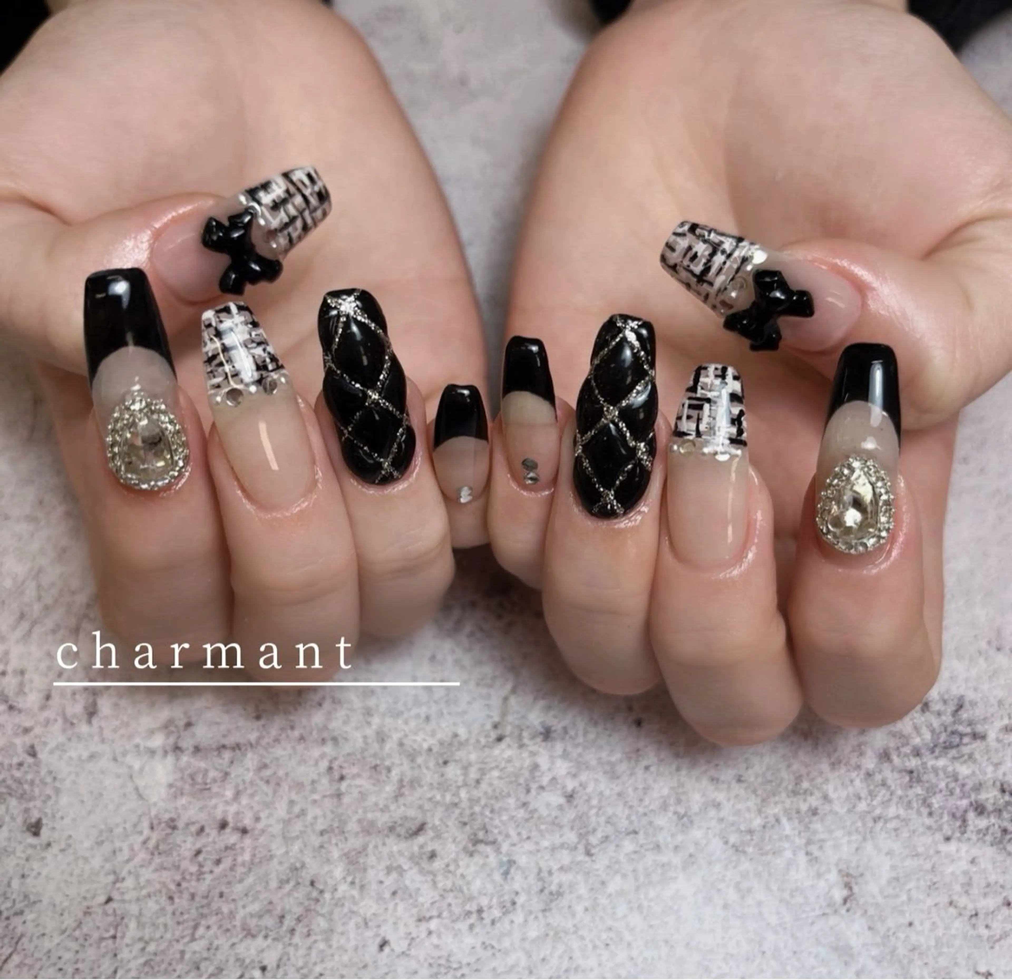 ネイル ハンドネイル charmant momokaのネイルデザイン