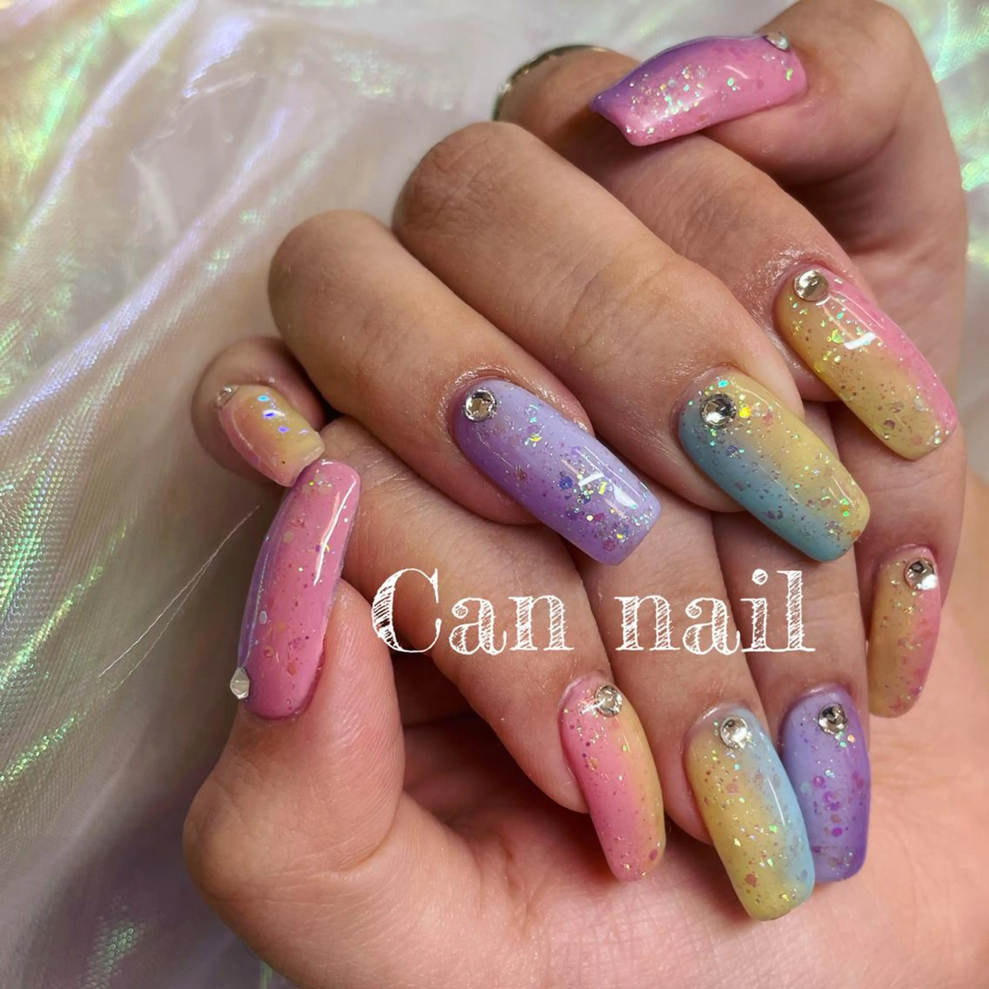 ロング ネイル Parfum パルファンのネイルデザイン