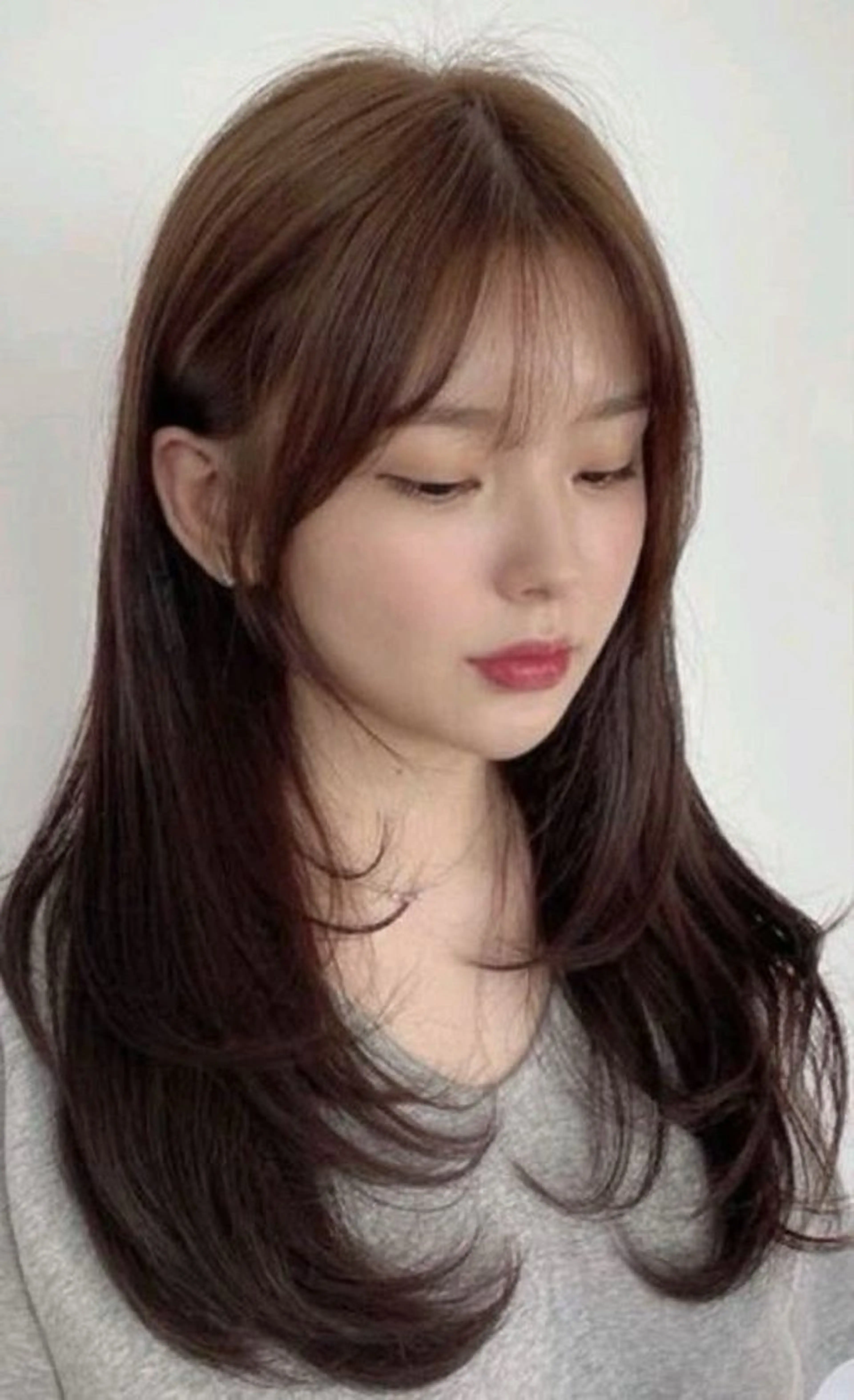 ロング 韓国風ヘア レイヤーカット fifth銀座店 窪田潤平のヘアスタイル