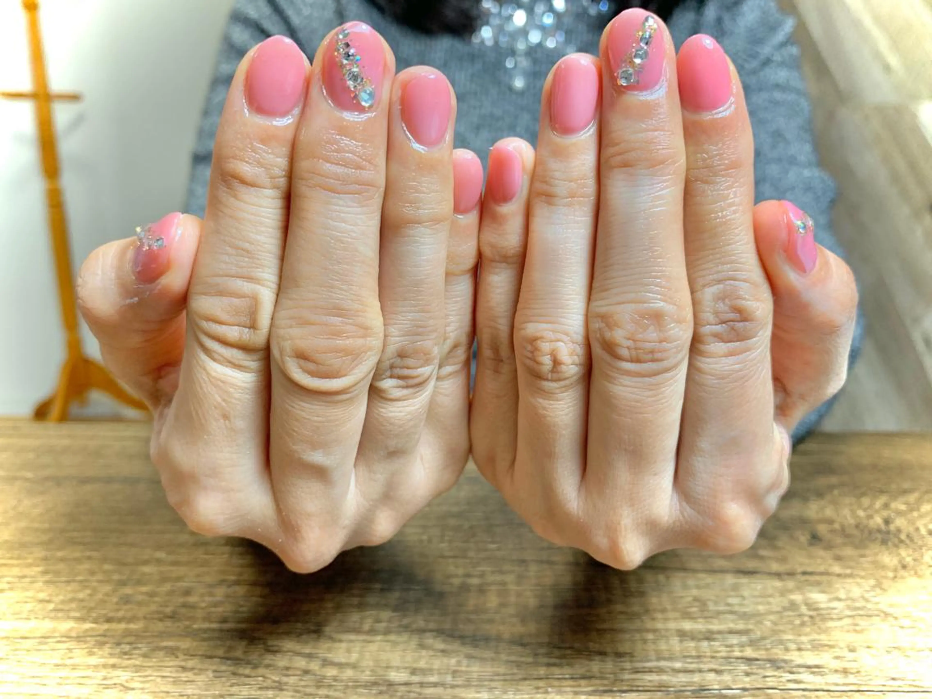 ネイル うる艶♡透明感ネイル Rirashiaのネイルデザイン