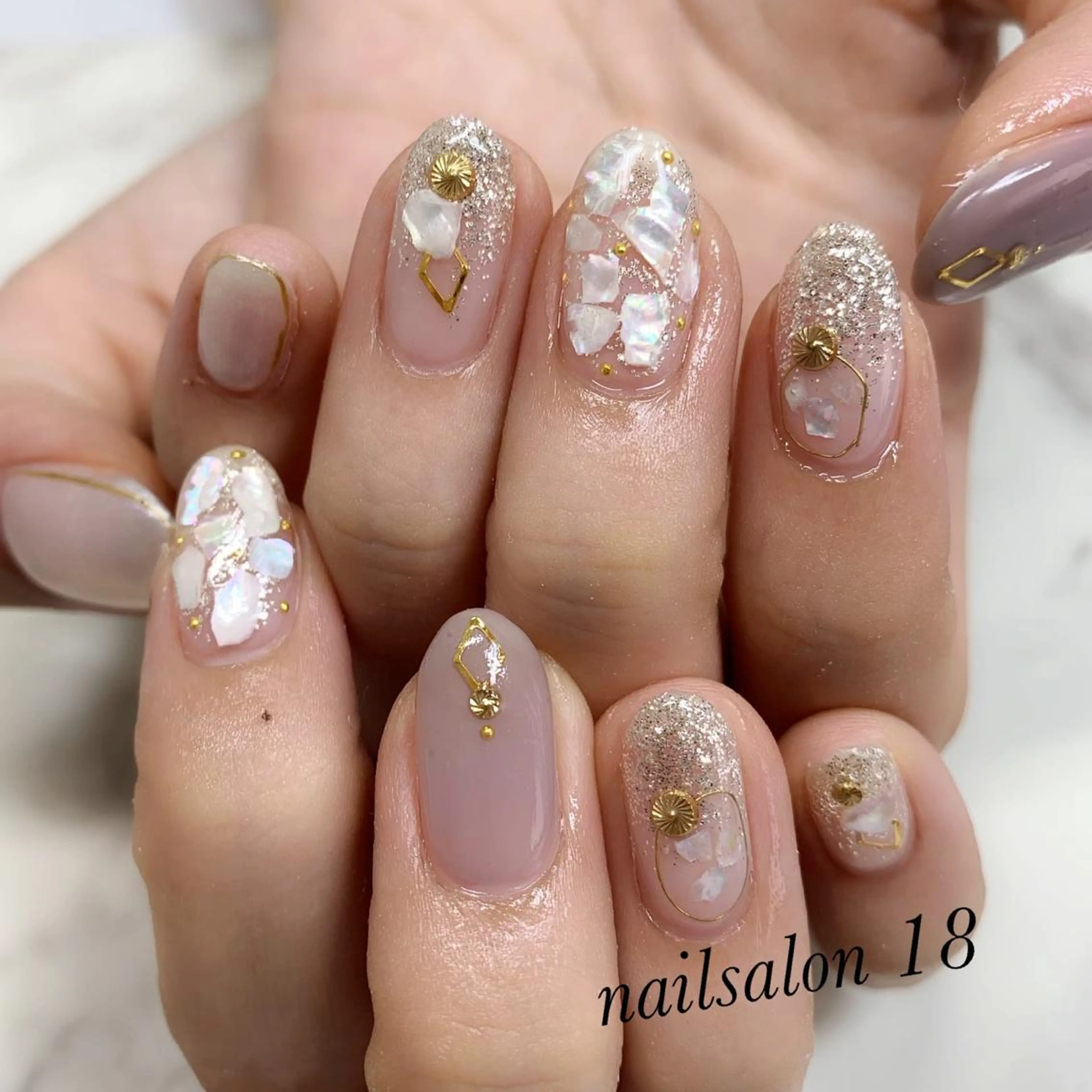 メンズ ネイル nail salon 18.のネイルデザイン