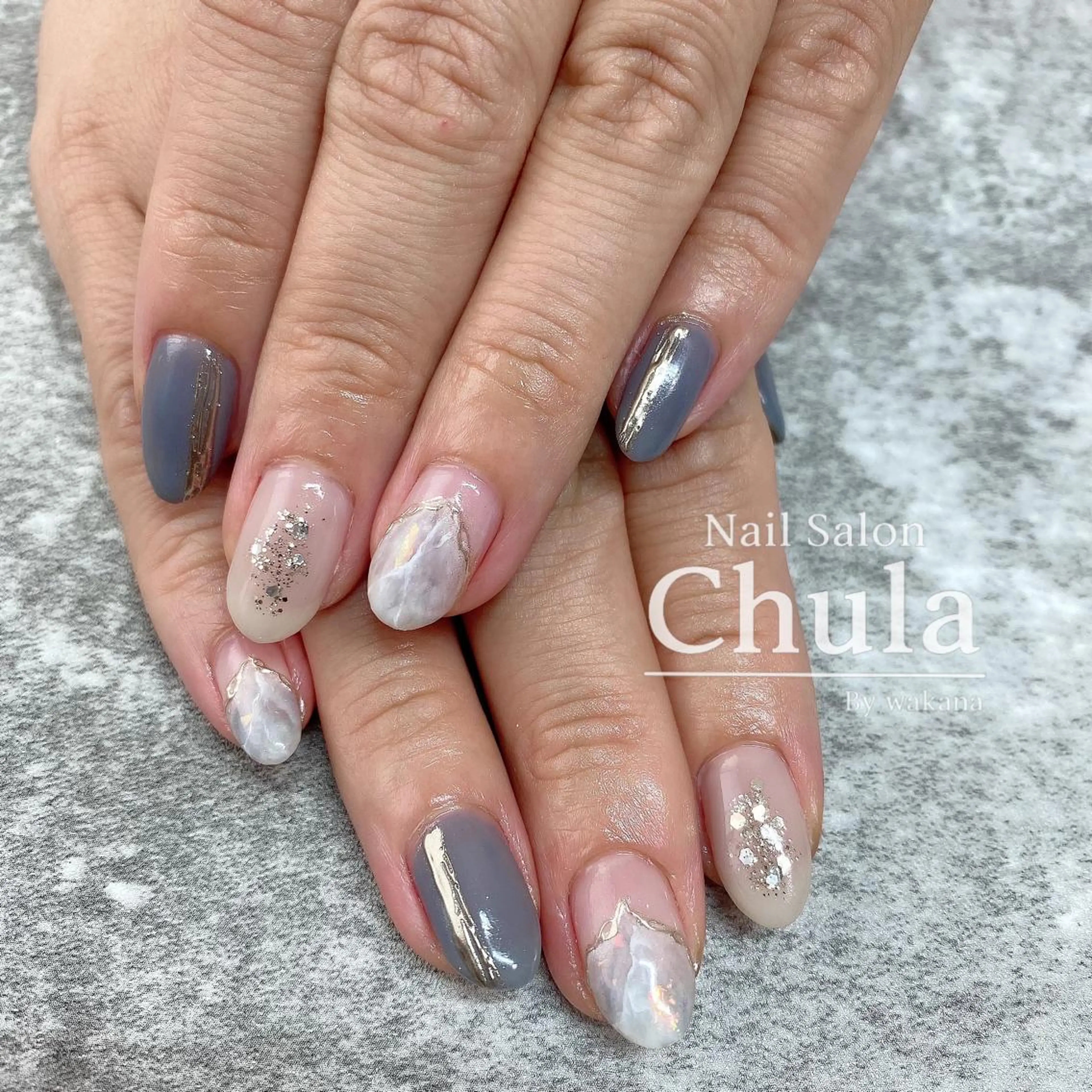 ネイル ハンドネイル Nailsalon Chulaのネイルデザイン