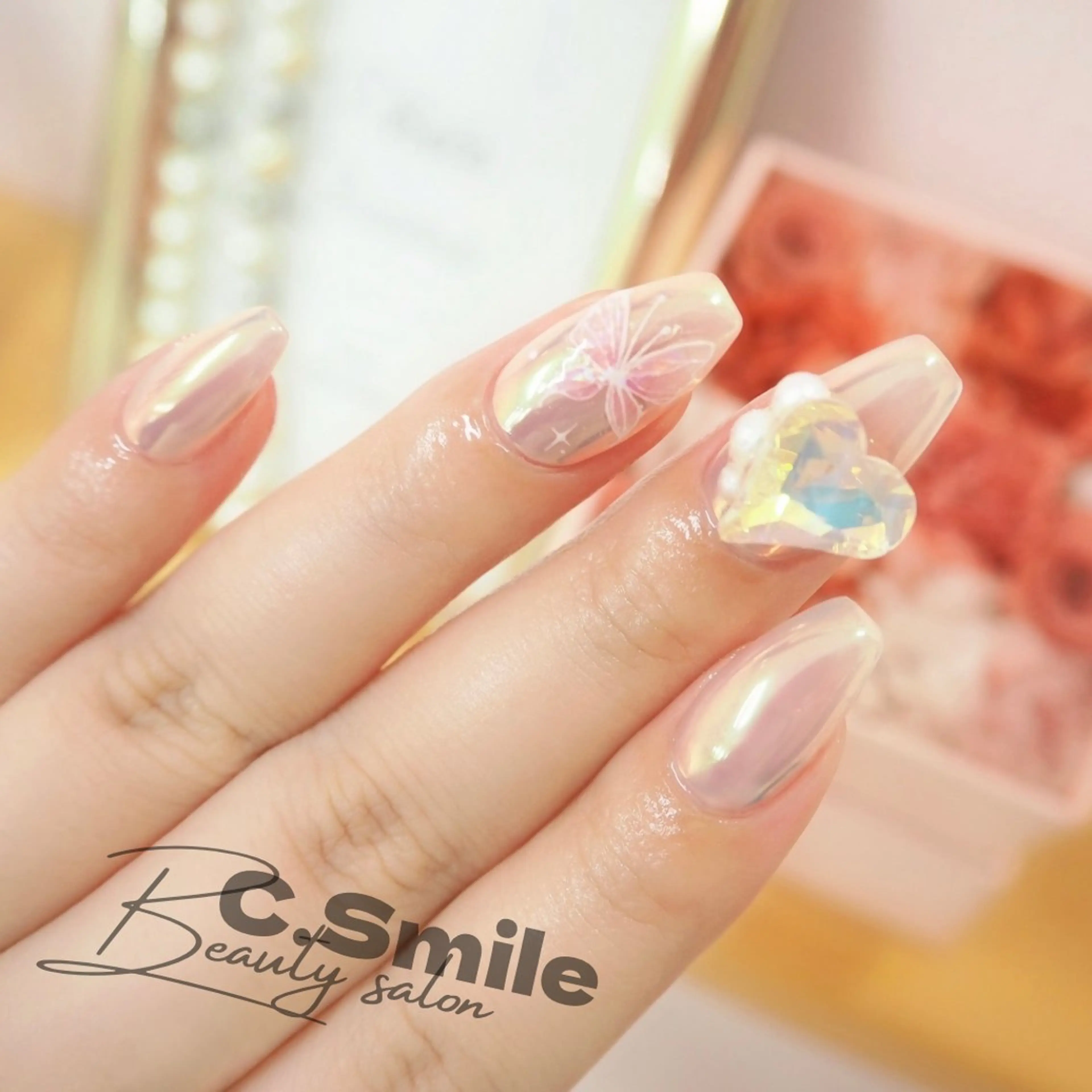 ネイル ハンドネイル Nail.·˖*·⑅ C.Smileのネイルデザイン