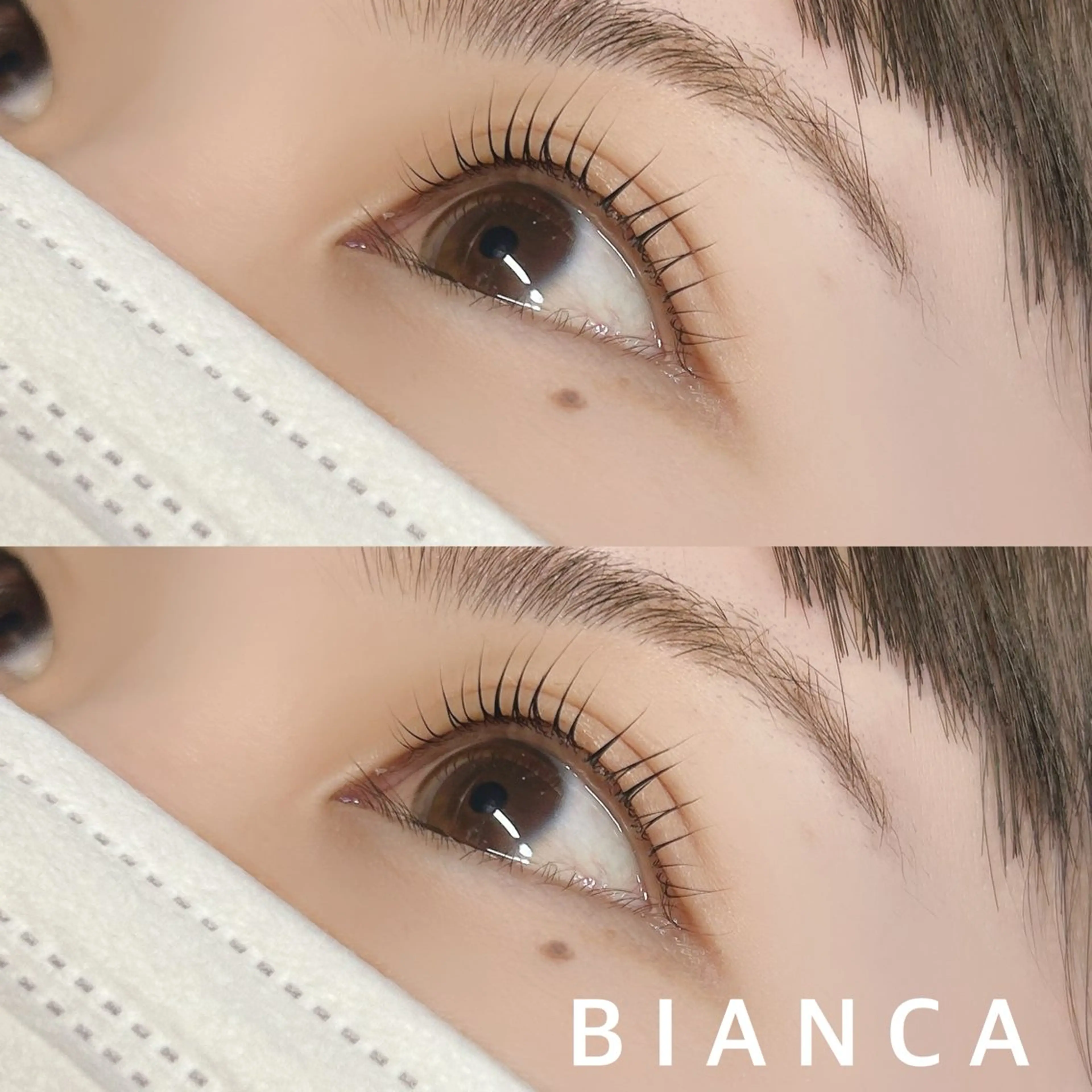 マツエク・マツパ マツパ Bianca笹塚🩶 kakoのマツエク・マツパデザイン