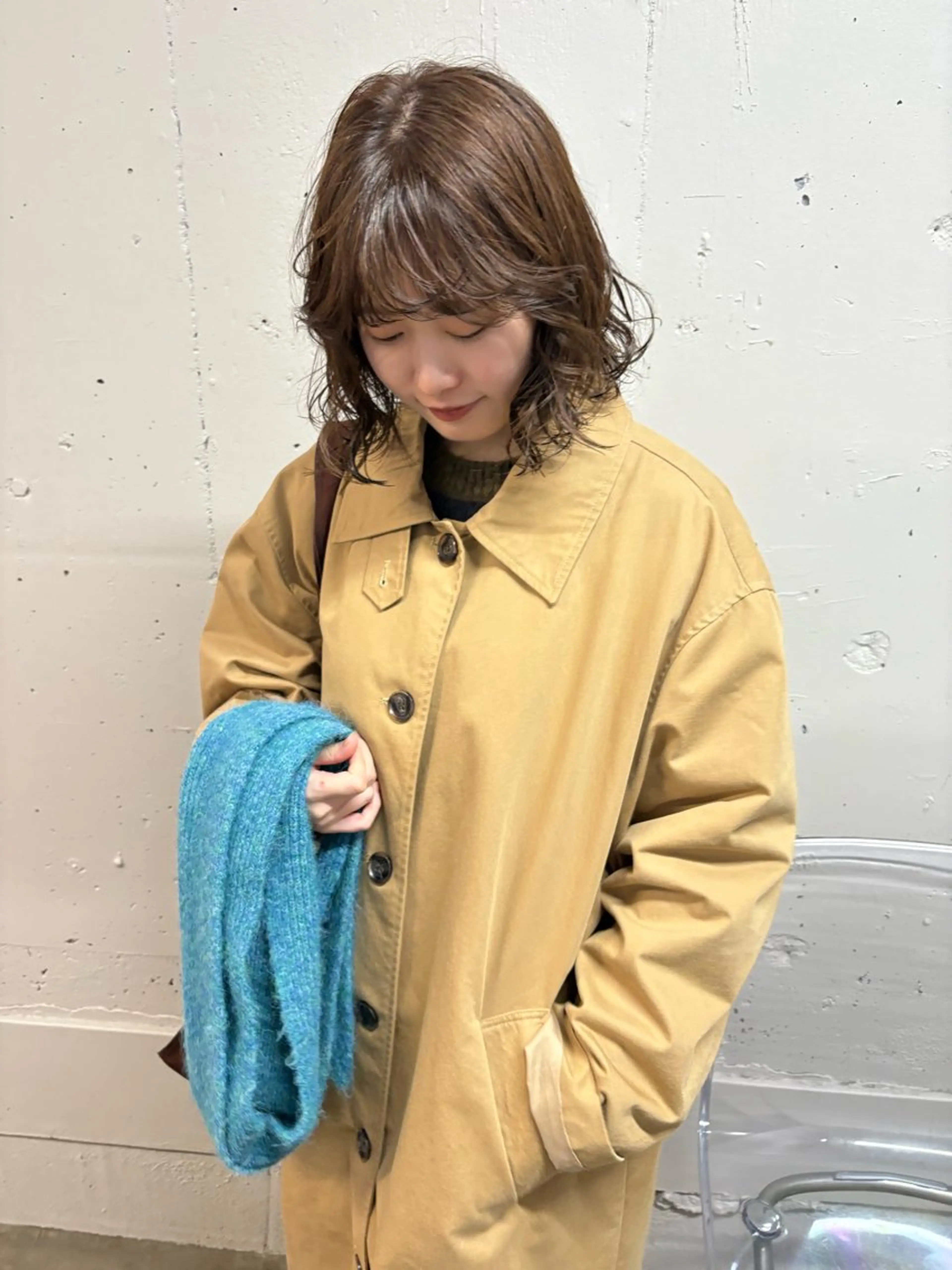 カラー ヘアカラー ロングレイヤー ¥0🎀MEIのヘアスタイル