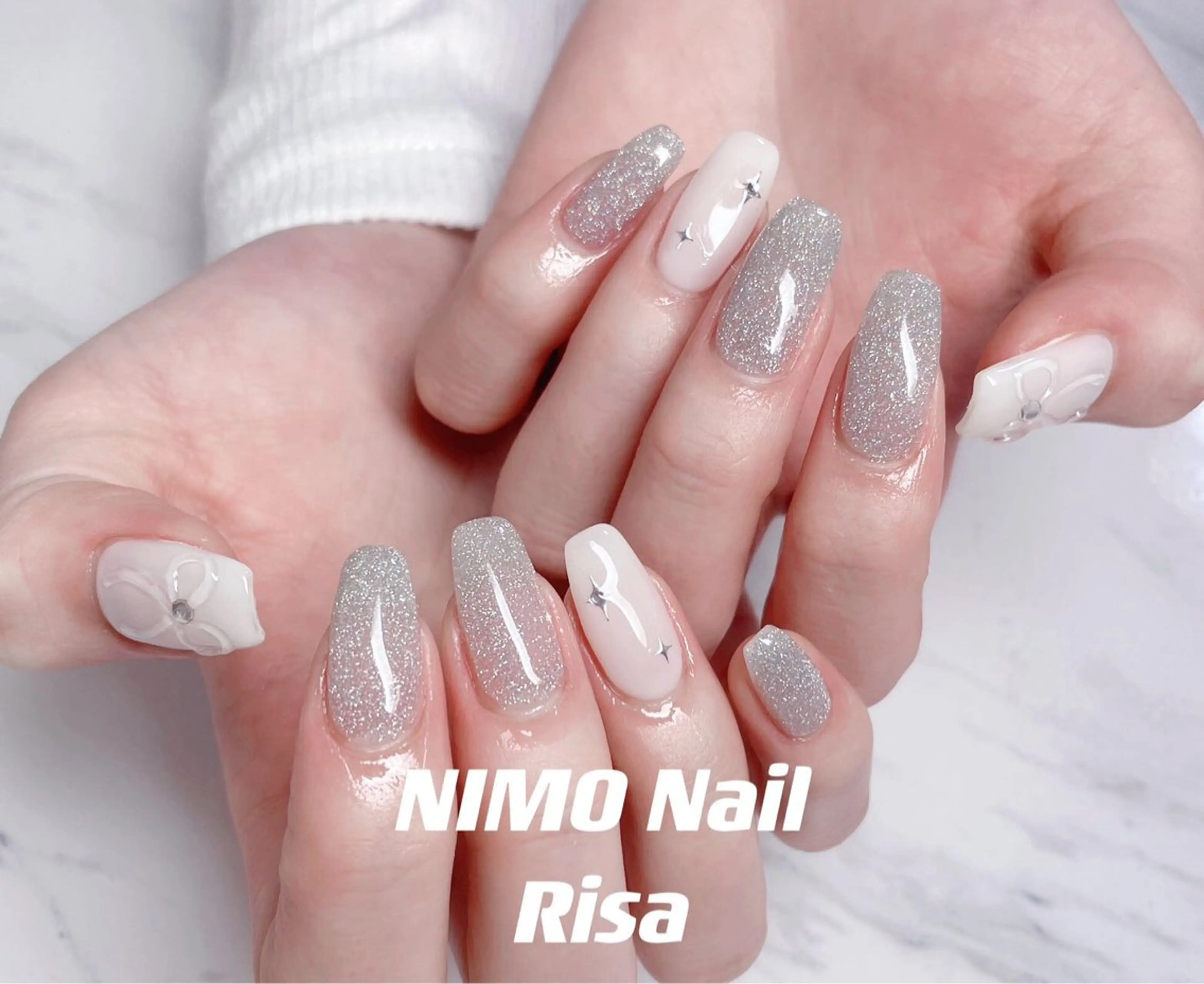 ネイル ハンドネイル RI SA☀️ リサのネイルデザイン