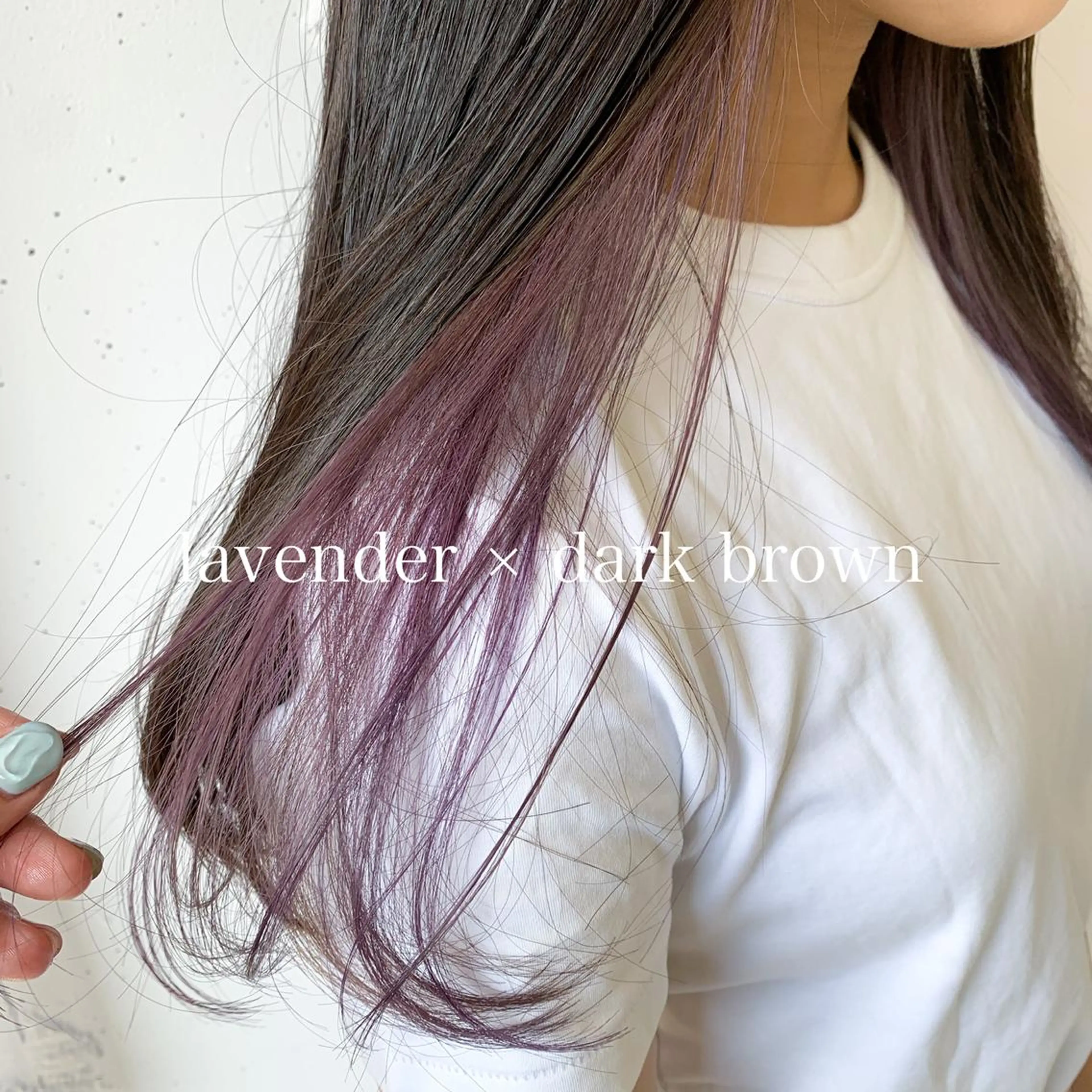 ロング カラー raika .のヘアスタイル