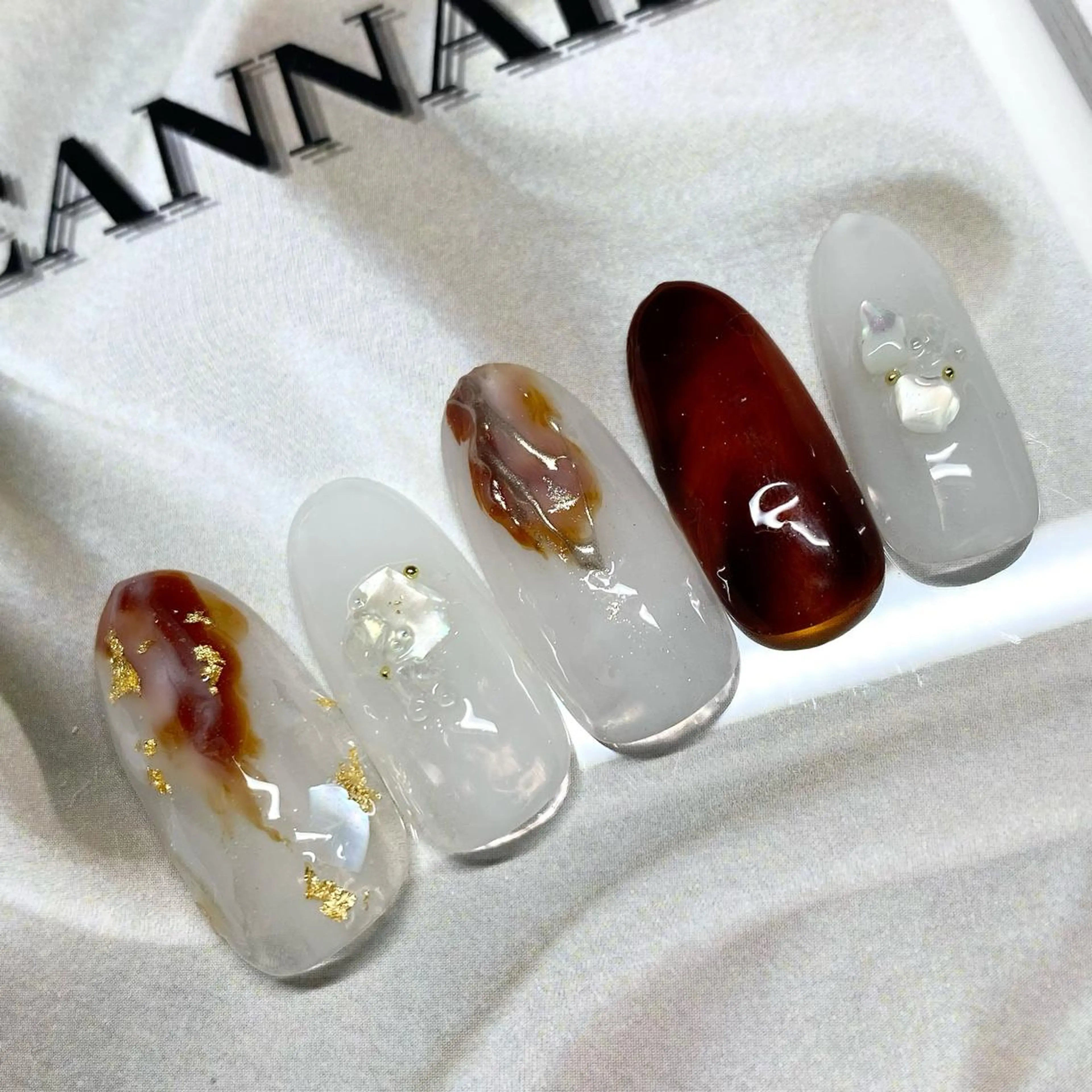 ネイル ハンドネイル Lean Nail所属・Lean Nail ayuのネイルデザイン
