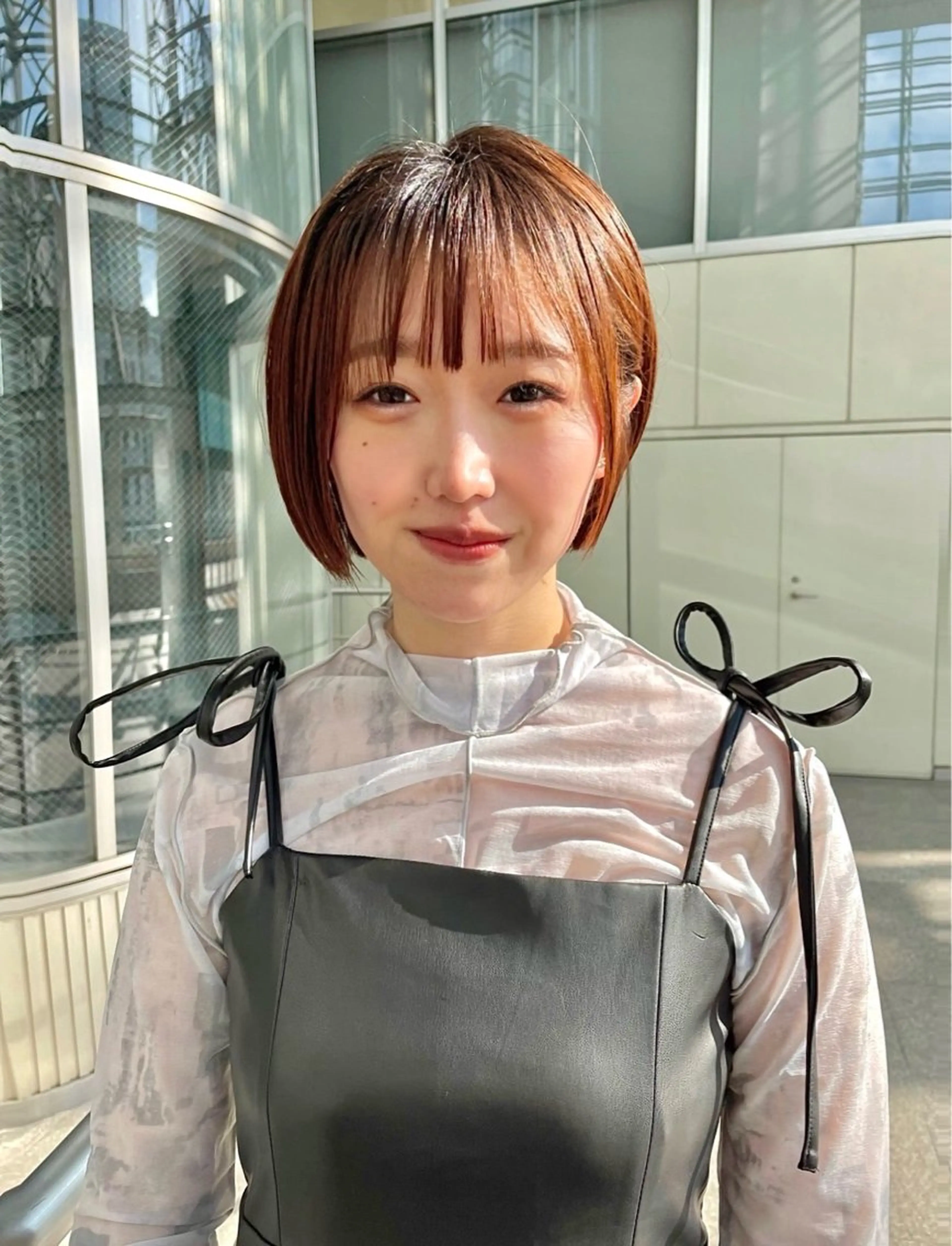 ショート カラー behive  駅前店所属・菊地 桃花のヘアスタイル