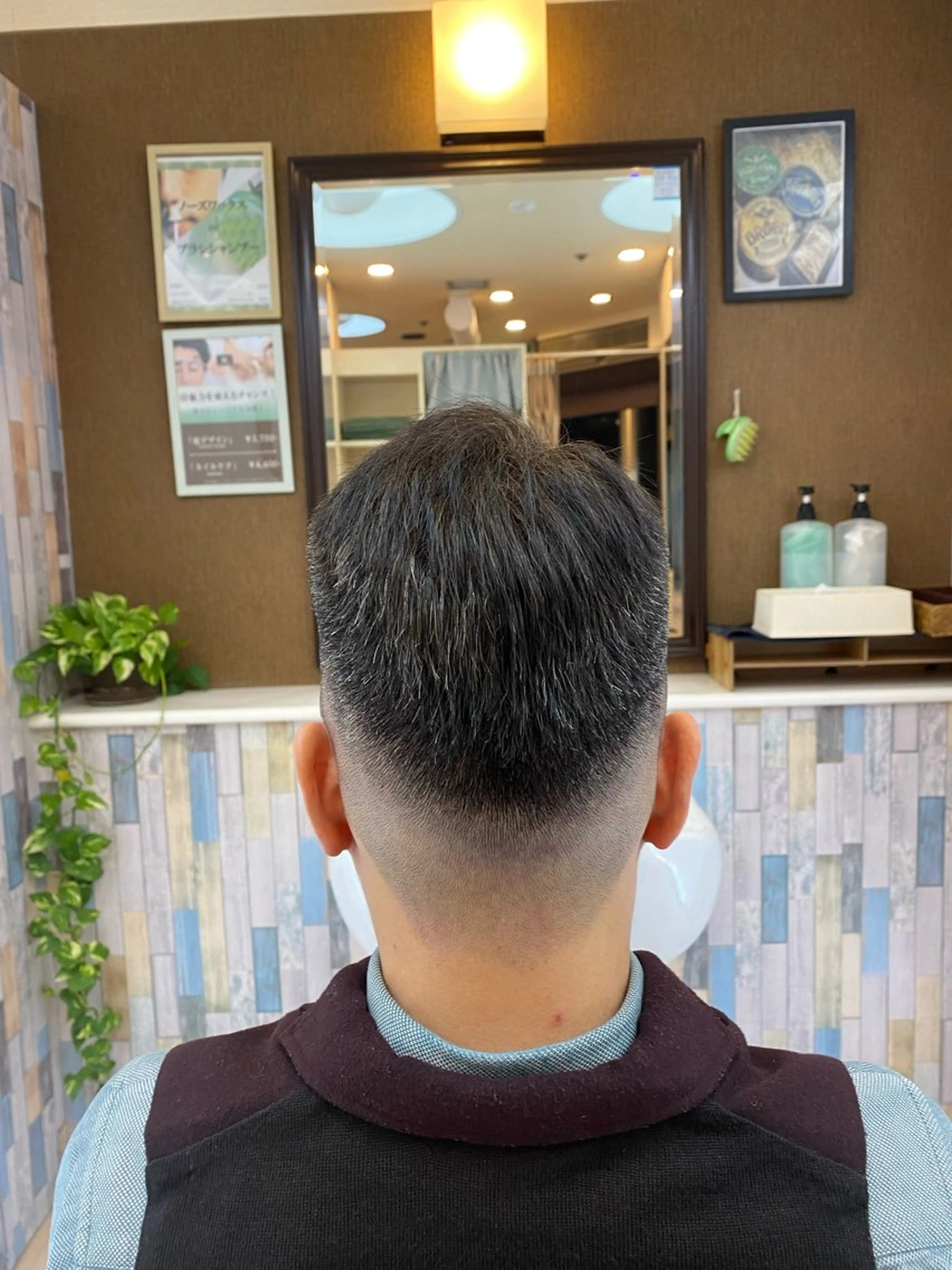 ショート メンズ ヘアサロン大野帝国ホテル店所属・ONO帝国ホテル店 森　敦生のヘアスタイル