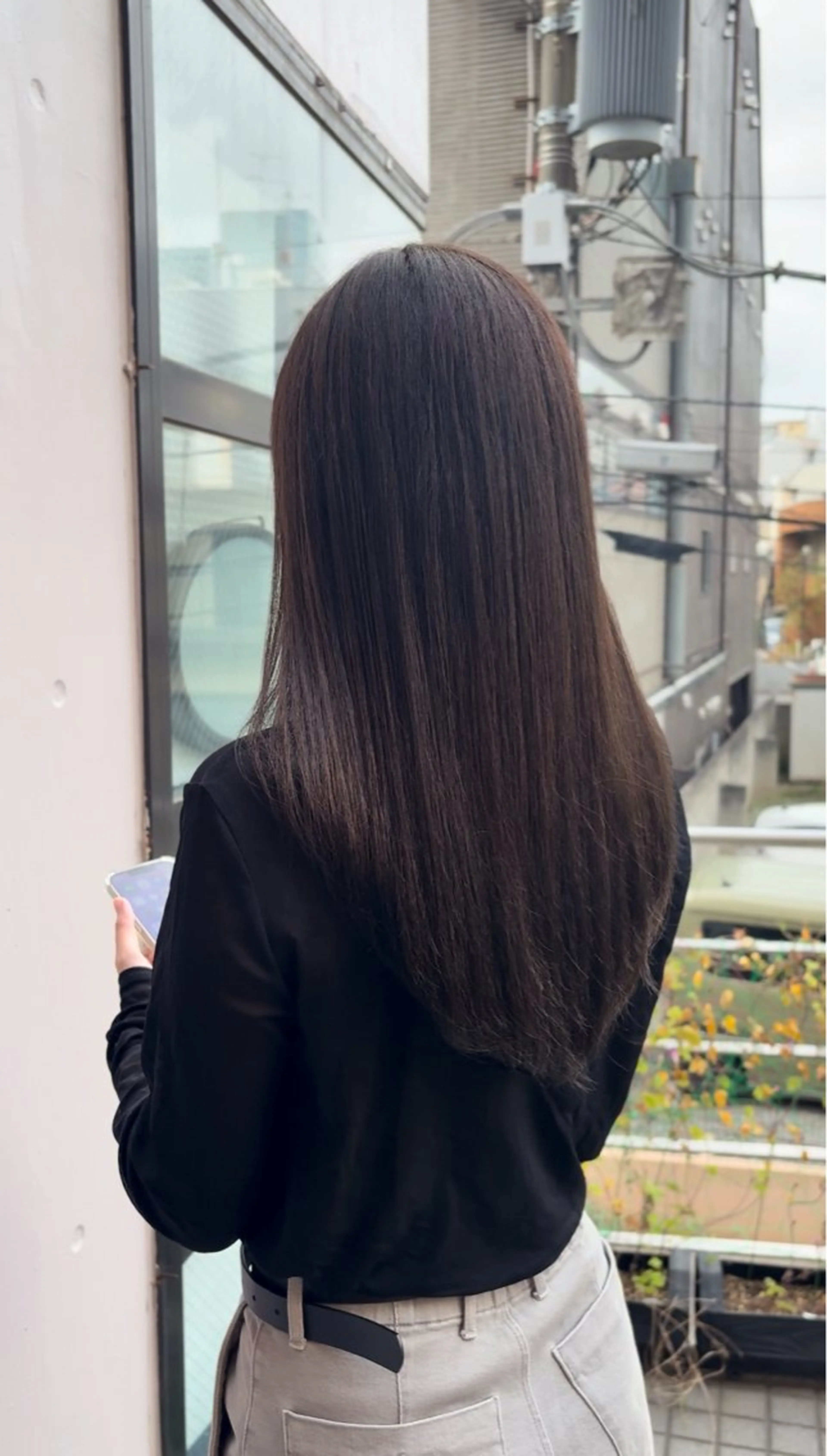 ロング カラー カット ヘアカラー トリートメント Liere YUMAのヘアスタイル