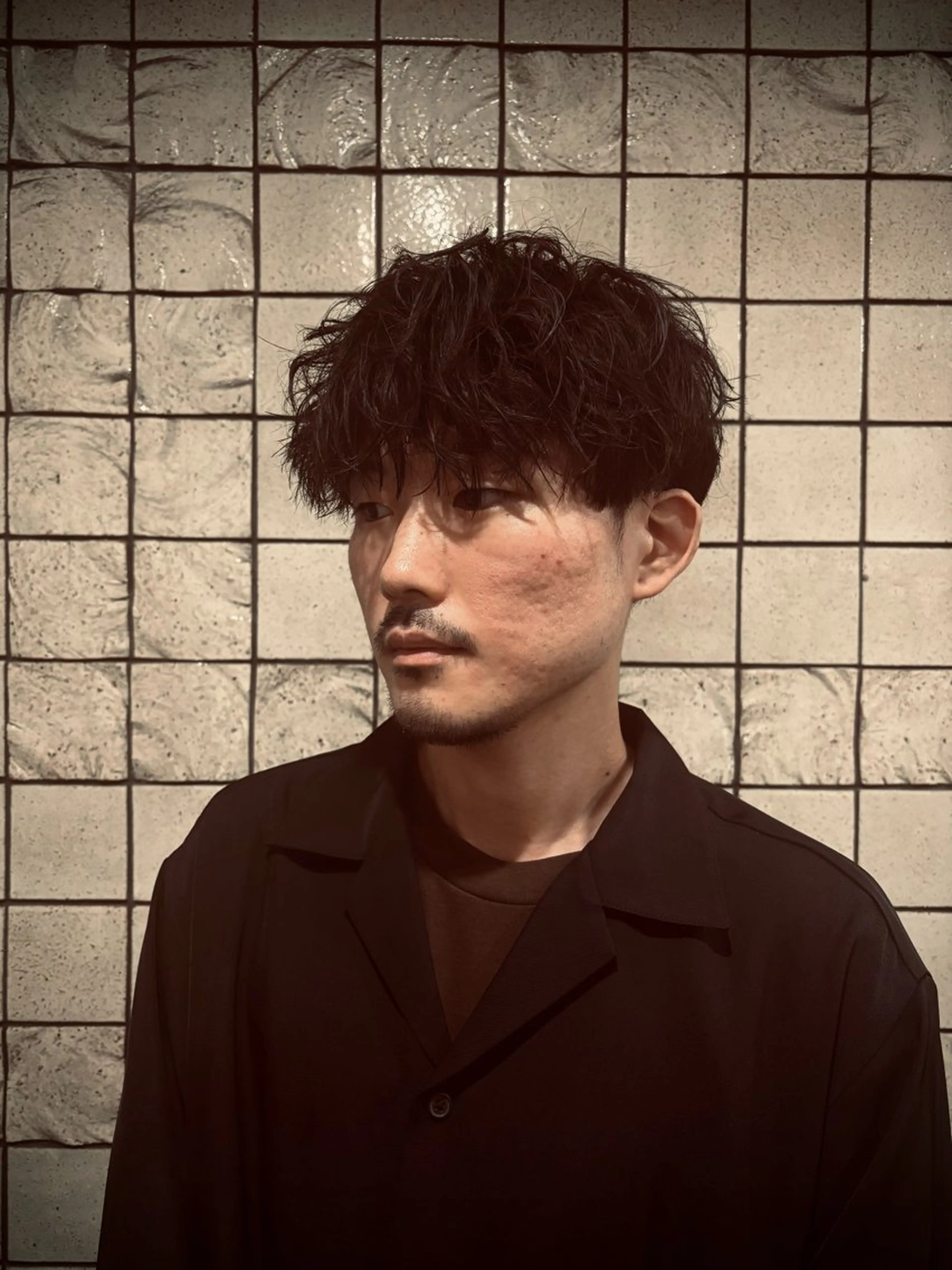 ショート パーマ メンズ ヒロ銀座 miu 7/1から新宿店のヘアスタイル