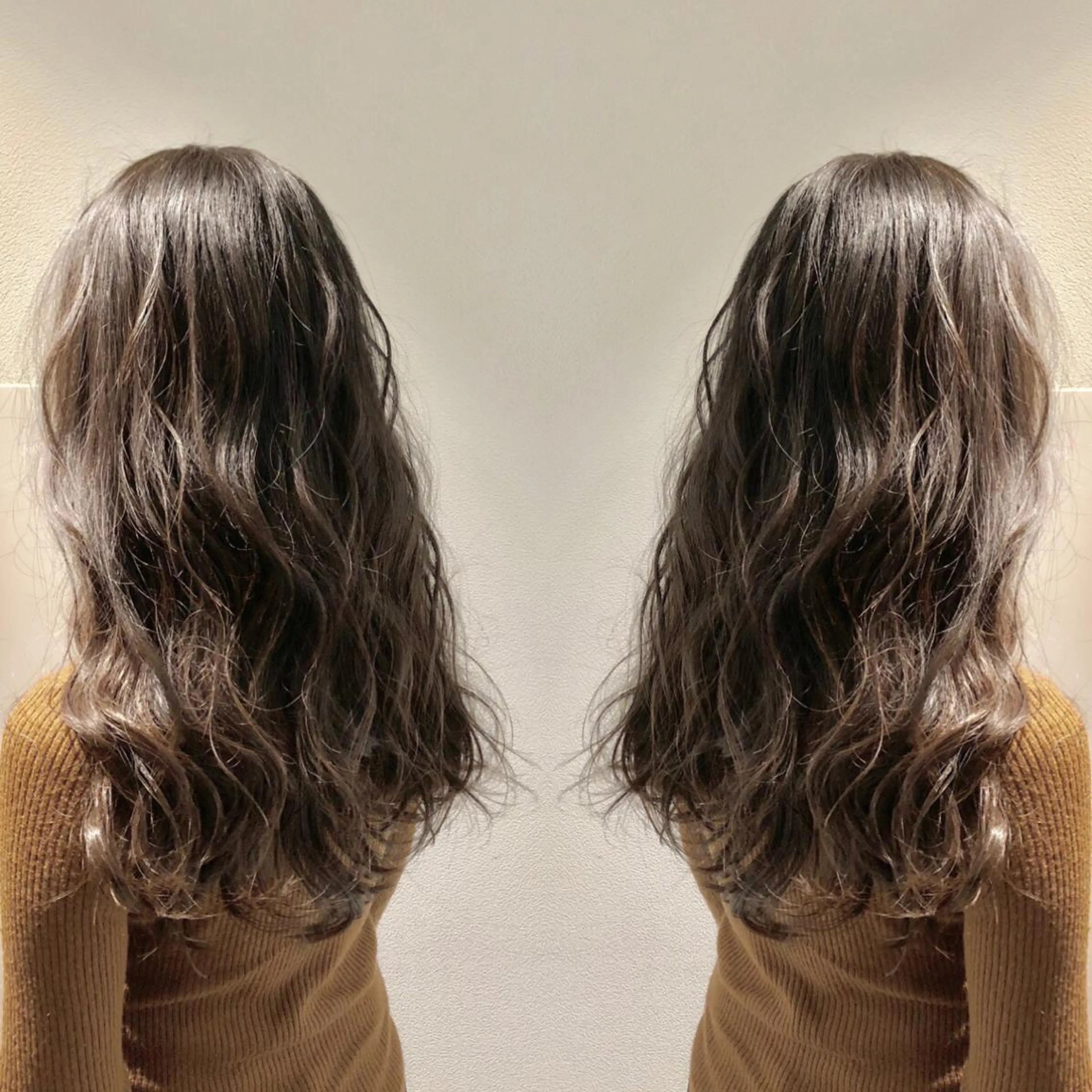 ロング カラー パーマ ヘアアレンジ tocca所属・毎月通える価格♪ 杉本真基のヘアスタイル