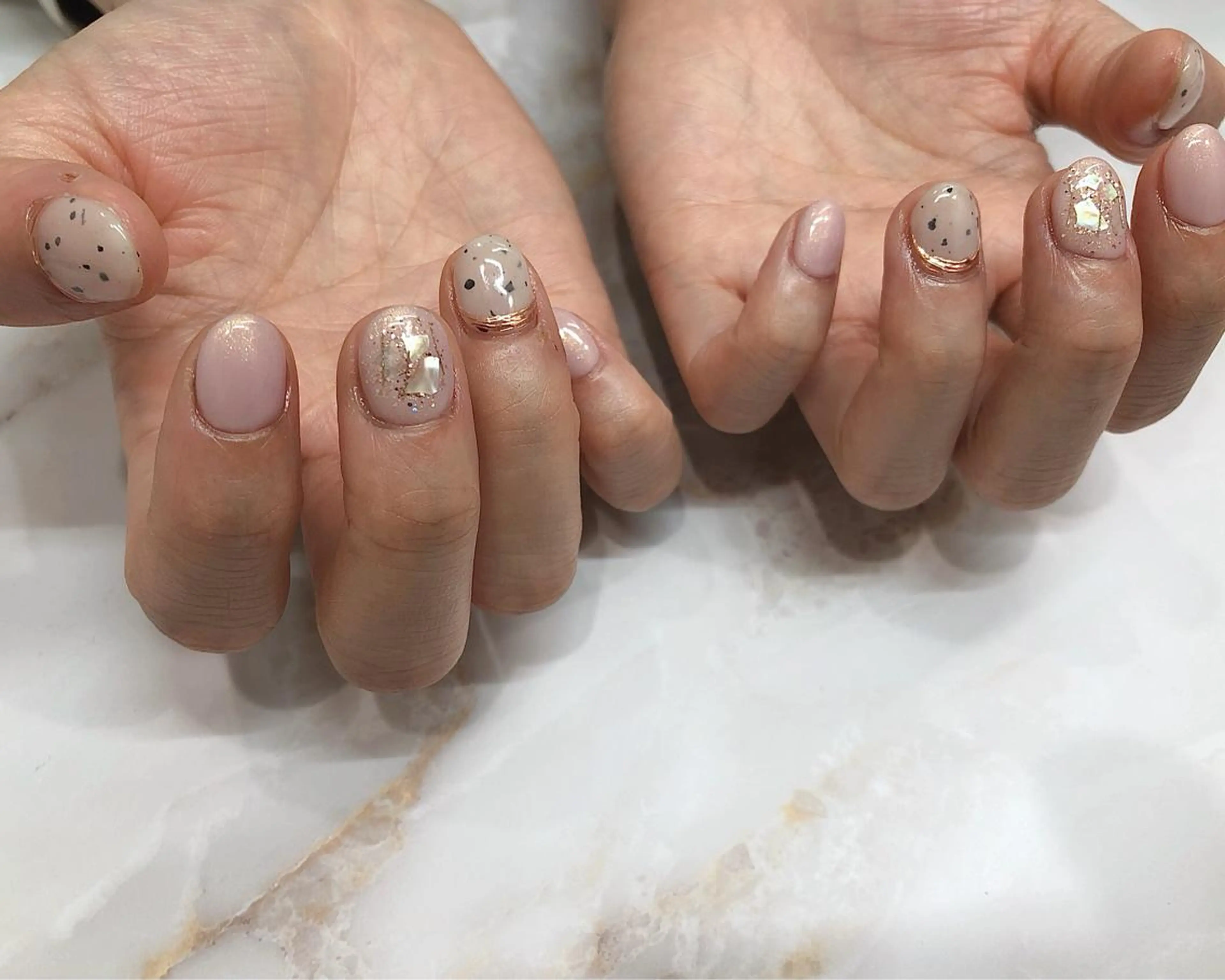 ネイル ジェルネイル ピンク ハンドネイル nail heron所属・saki_ nail heronのその他イメージ