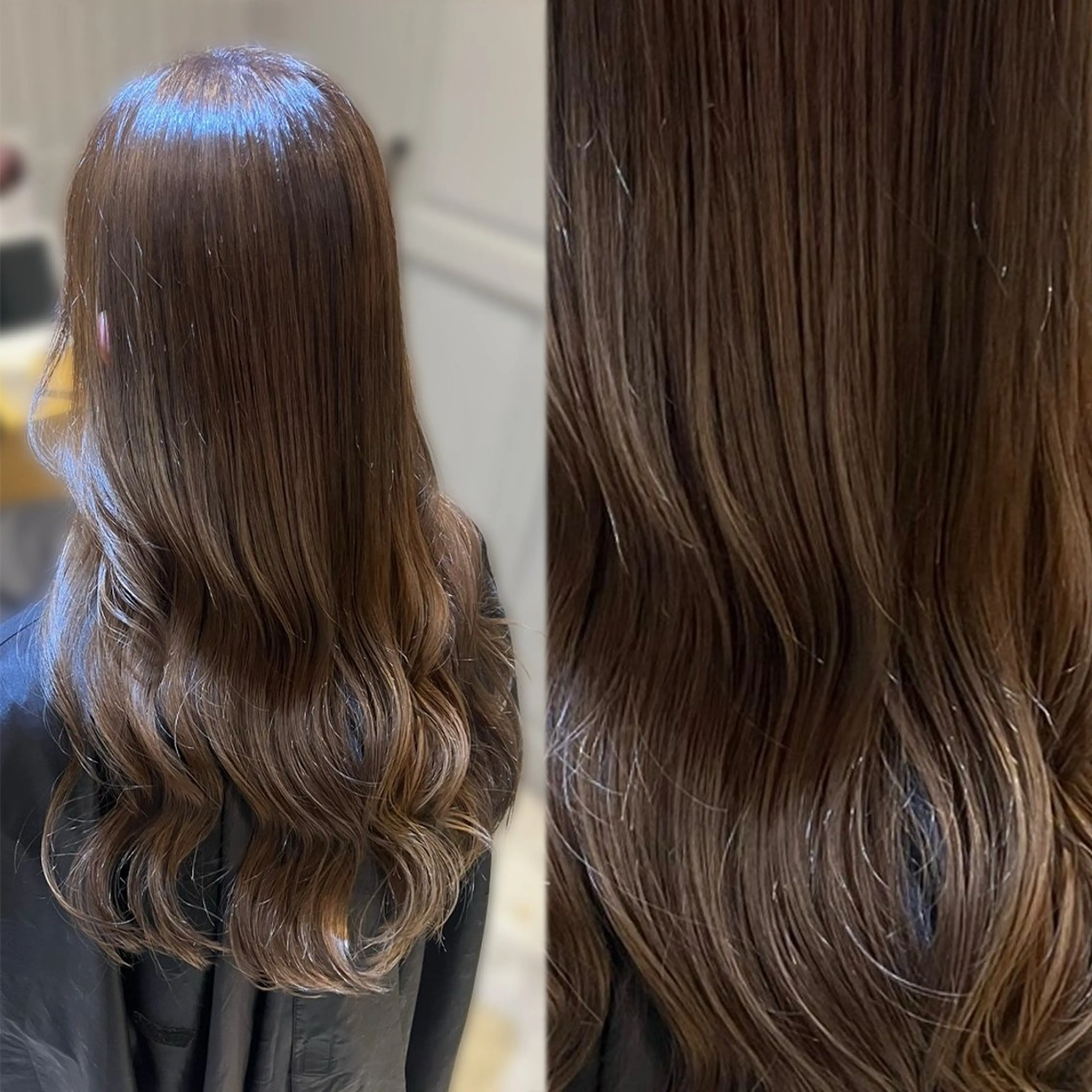 ロング カラー ベージュカラー ブリーチ ケアブリーチ ケアカラー 透明感カラー カット ヘアカラー トリートメント ラフィスヘアードープ所属・👑髪質改善wカラー /ハイトーン/アユカのヘアスタイル