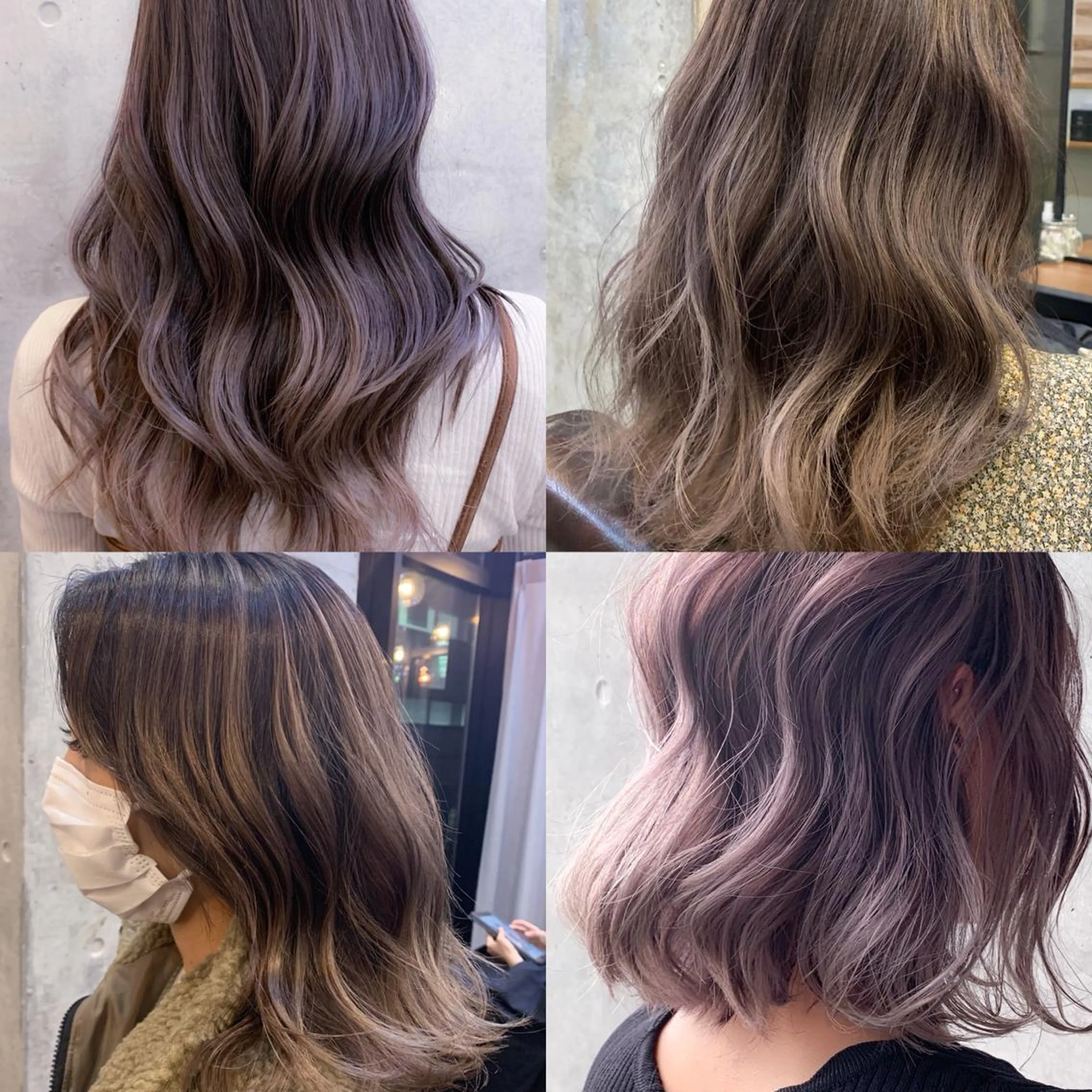 セミロング ハイライト レイヤーカット トリートメント 🔍髪質改善診断🔎 長山 シュンスケのヘアスタイル