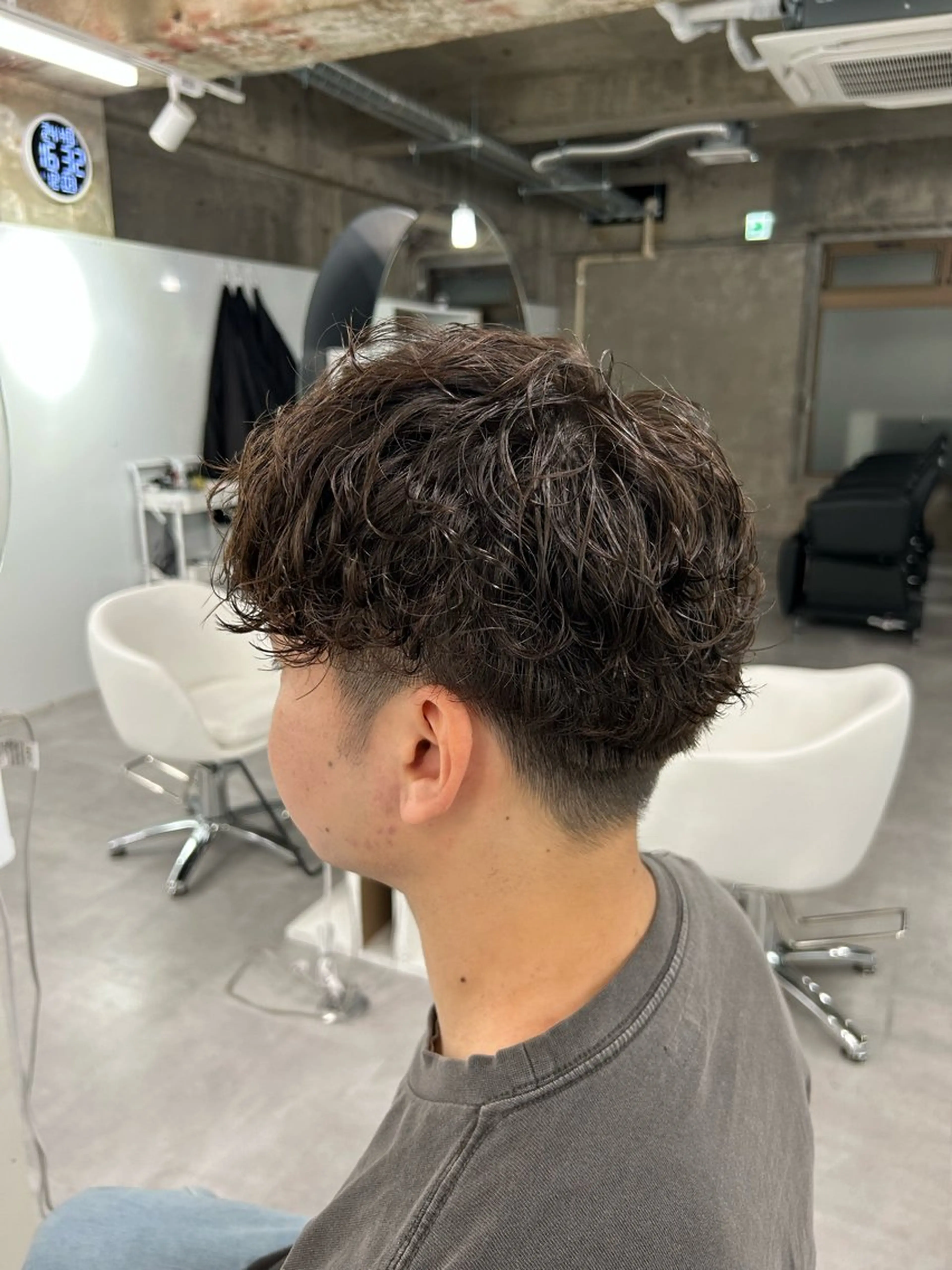 ミディアム ミディアムパーマ カット パーマ 【メンズ特化】 kanameのヘアスタイル