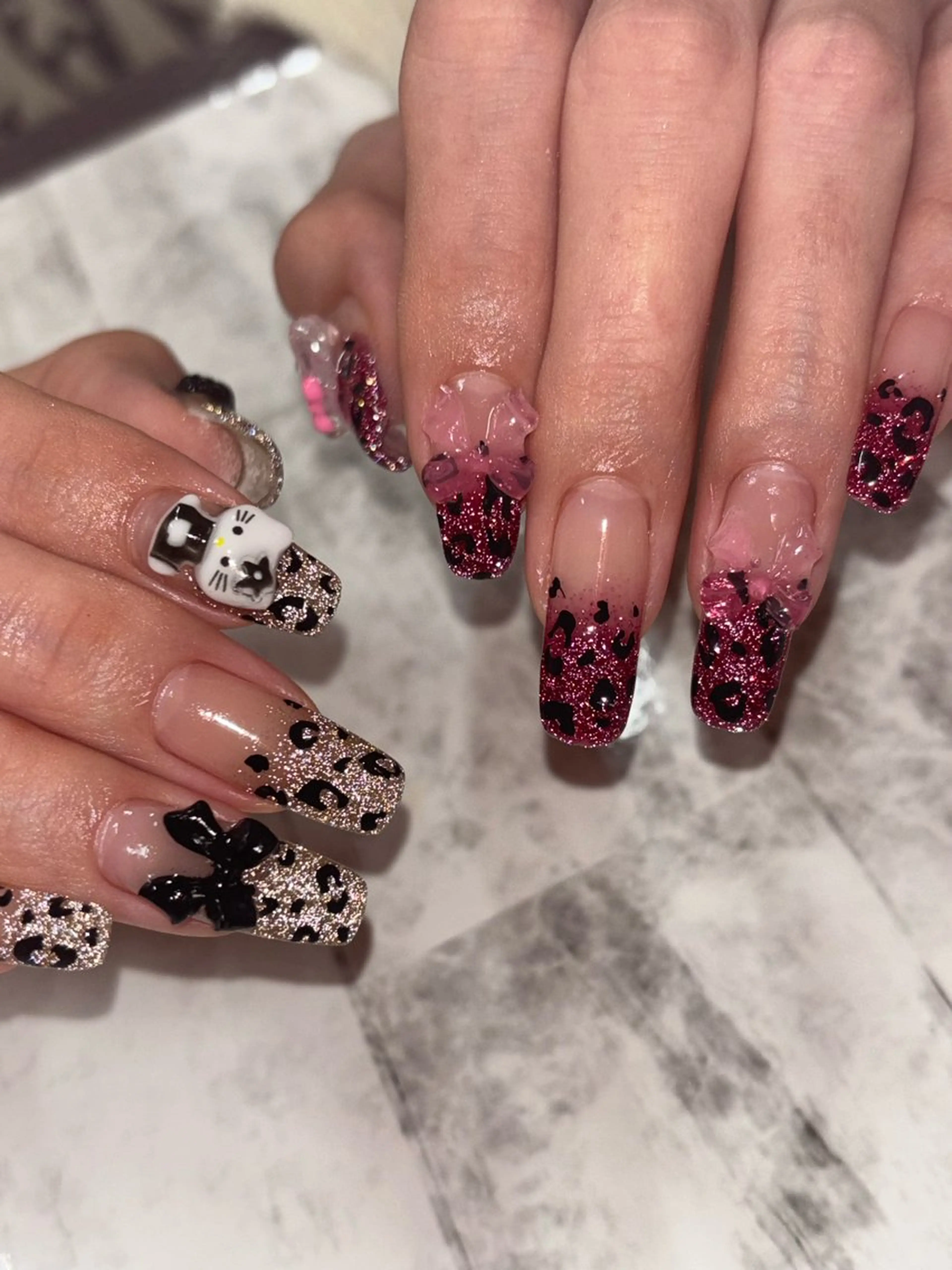 ハンド*オフあり*チップ長さ出し(10本)+60minアートの写真