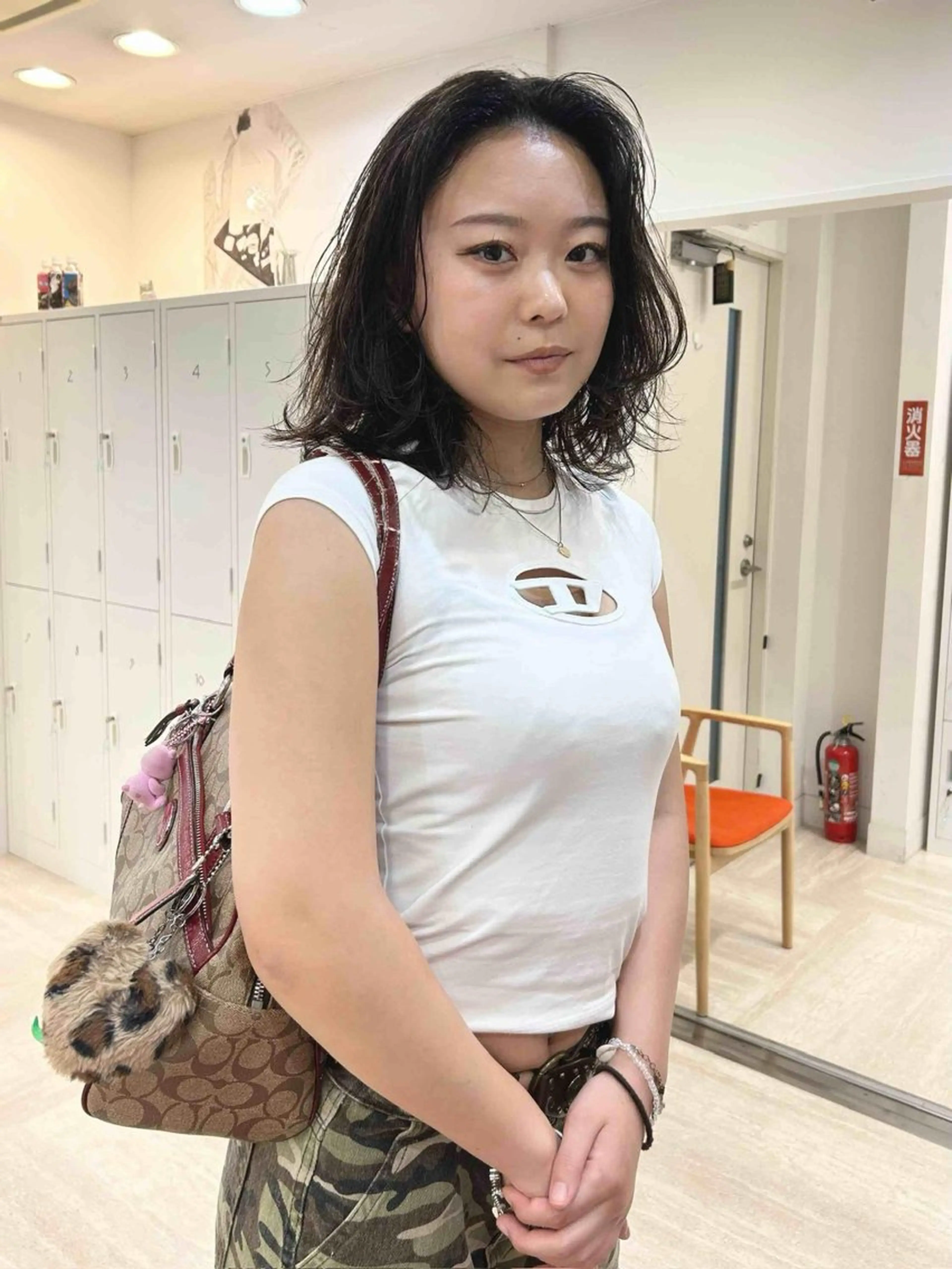 ショート カラー カット ヘアカラー トリートメント 鳥海 海のヘアスタイル