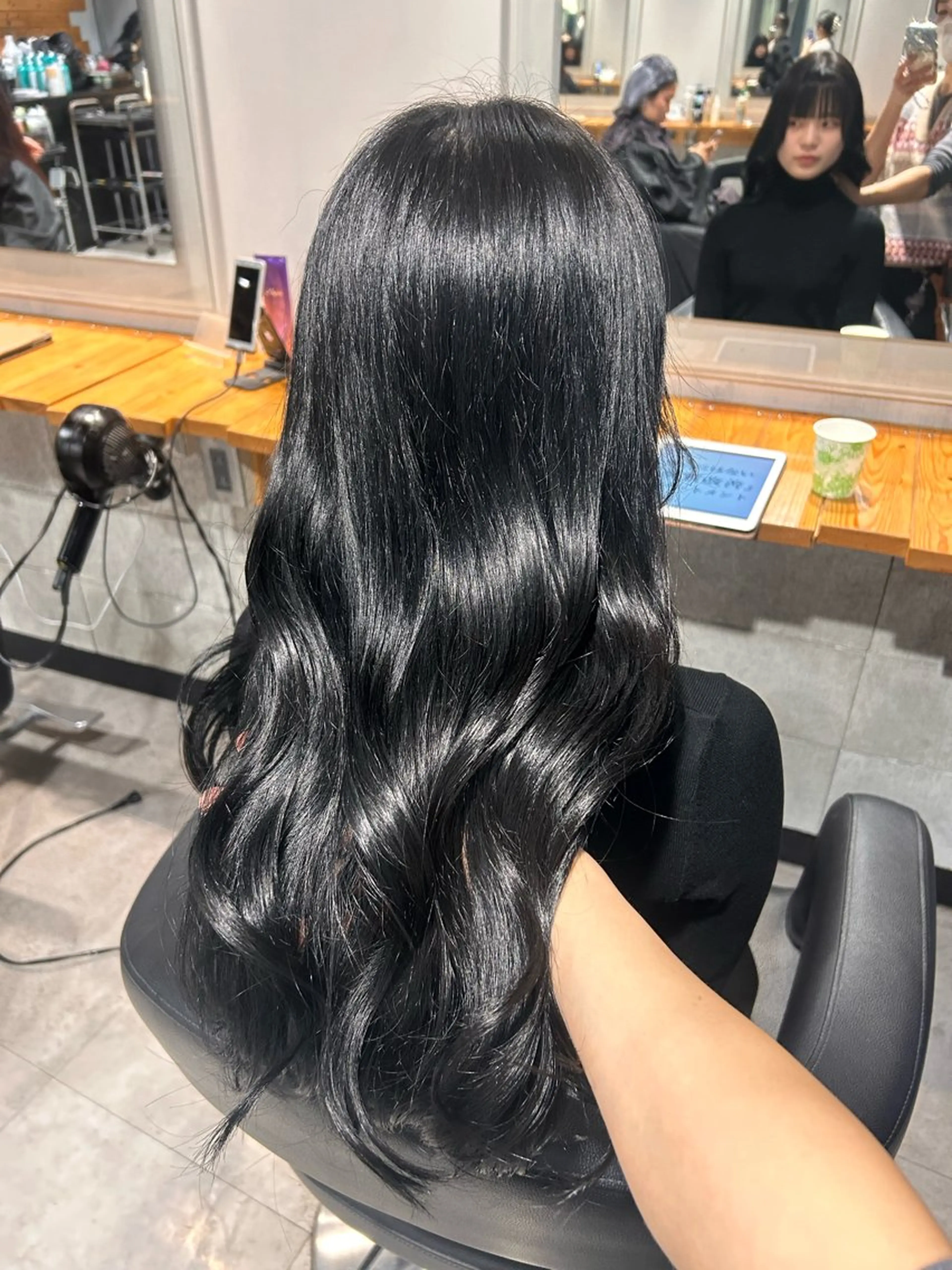 ロング ヘアカラー トリートメント ヘッドスパ 韓国Style♡ Nanami🇰🇷のヘアスタイル