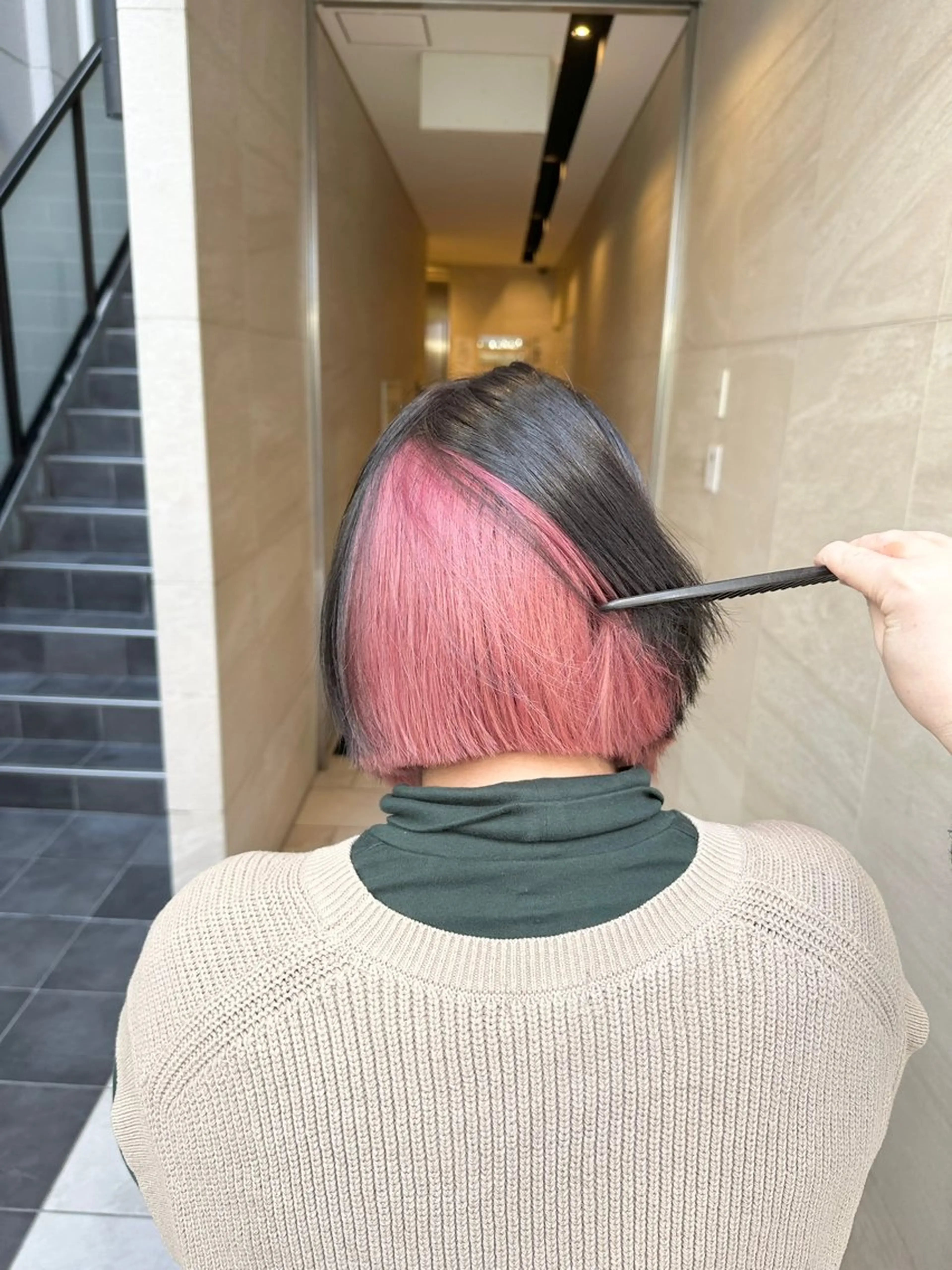 【ブリーチ込み】インナーカラー＋フルカラー🫧の写真