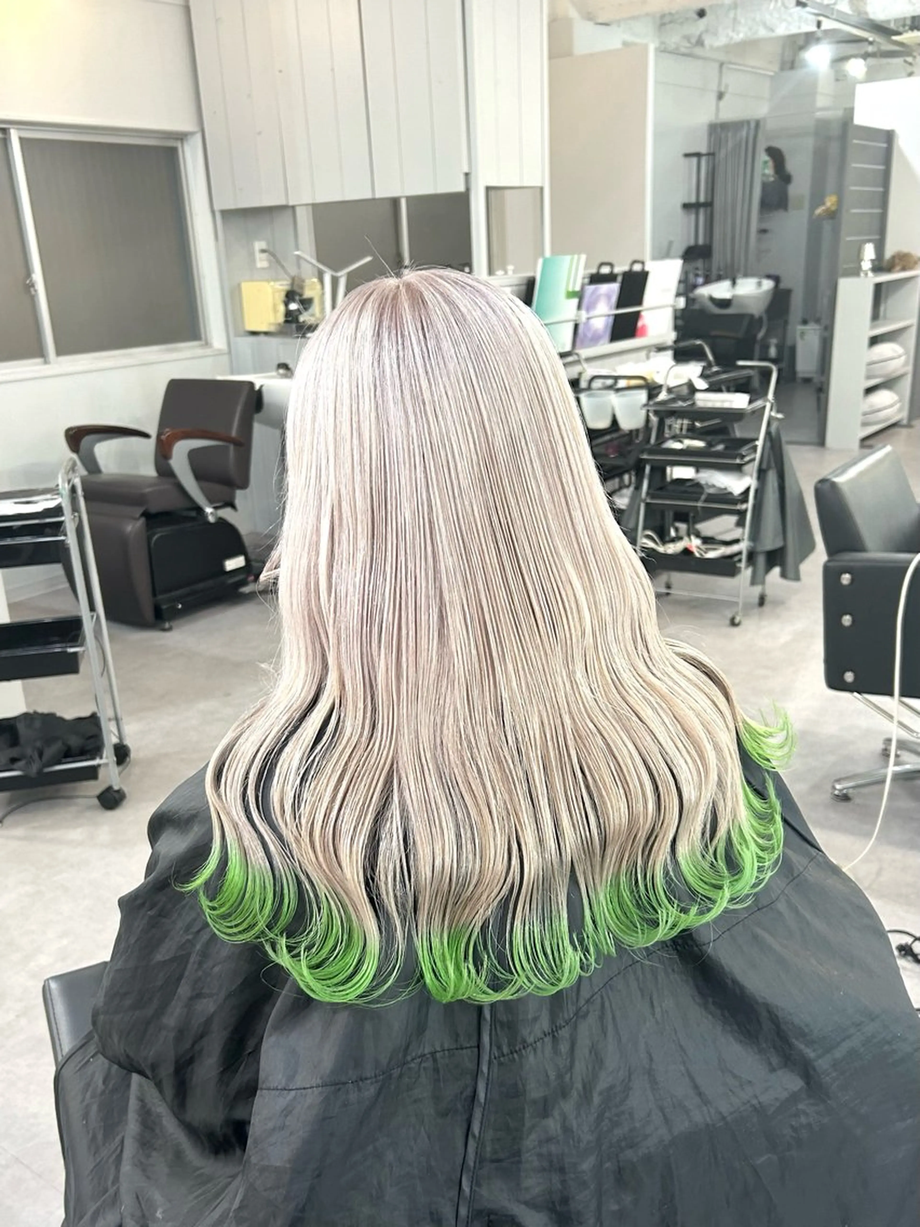 ロング カラー Cielro【 シェイロ 】所属・Cielro/ダブル カラー/西田咲希のヘアスタイル