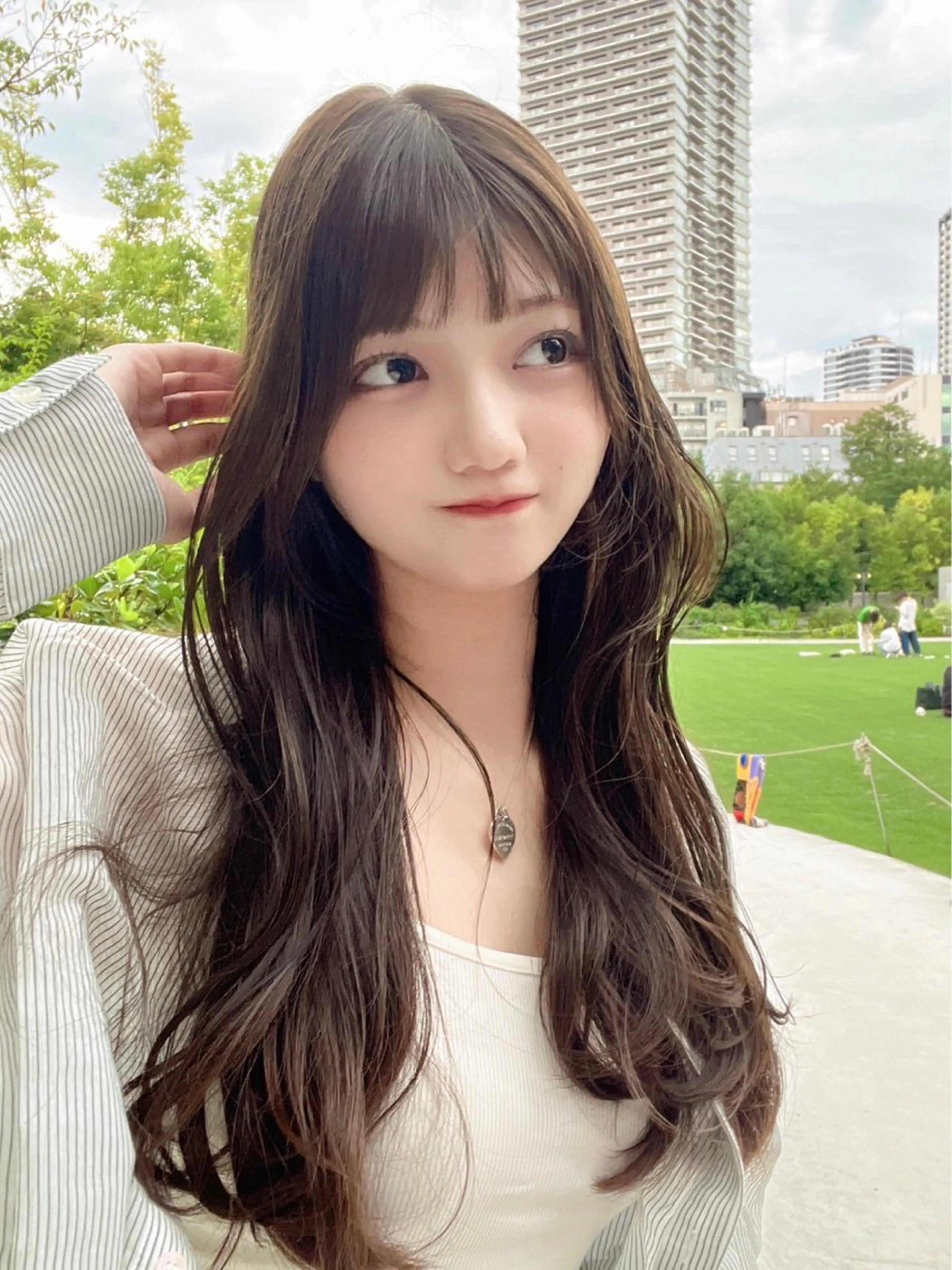 ロング ロングレイヤー レイヤーカット ロング Roi【ロイ】所属・マンツーマン施術🩶 𝓚𝓪𝓲𝓽𝓸のヘアスタイル