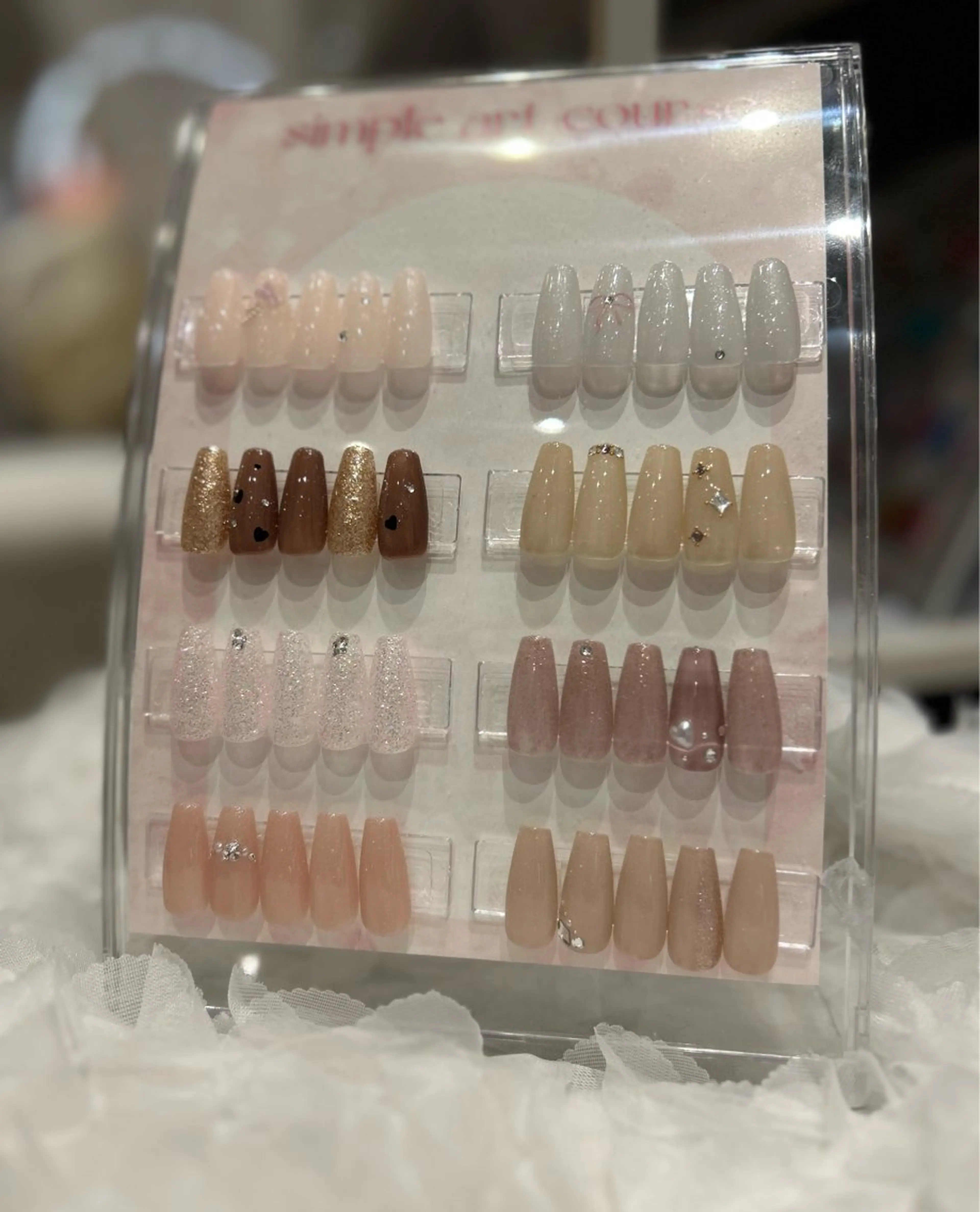 ネイル シンプルネイル Amys nail ハナのネイルデザイン