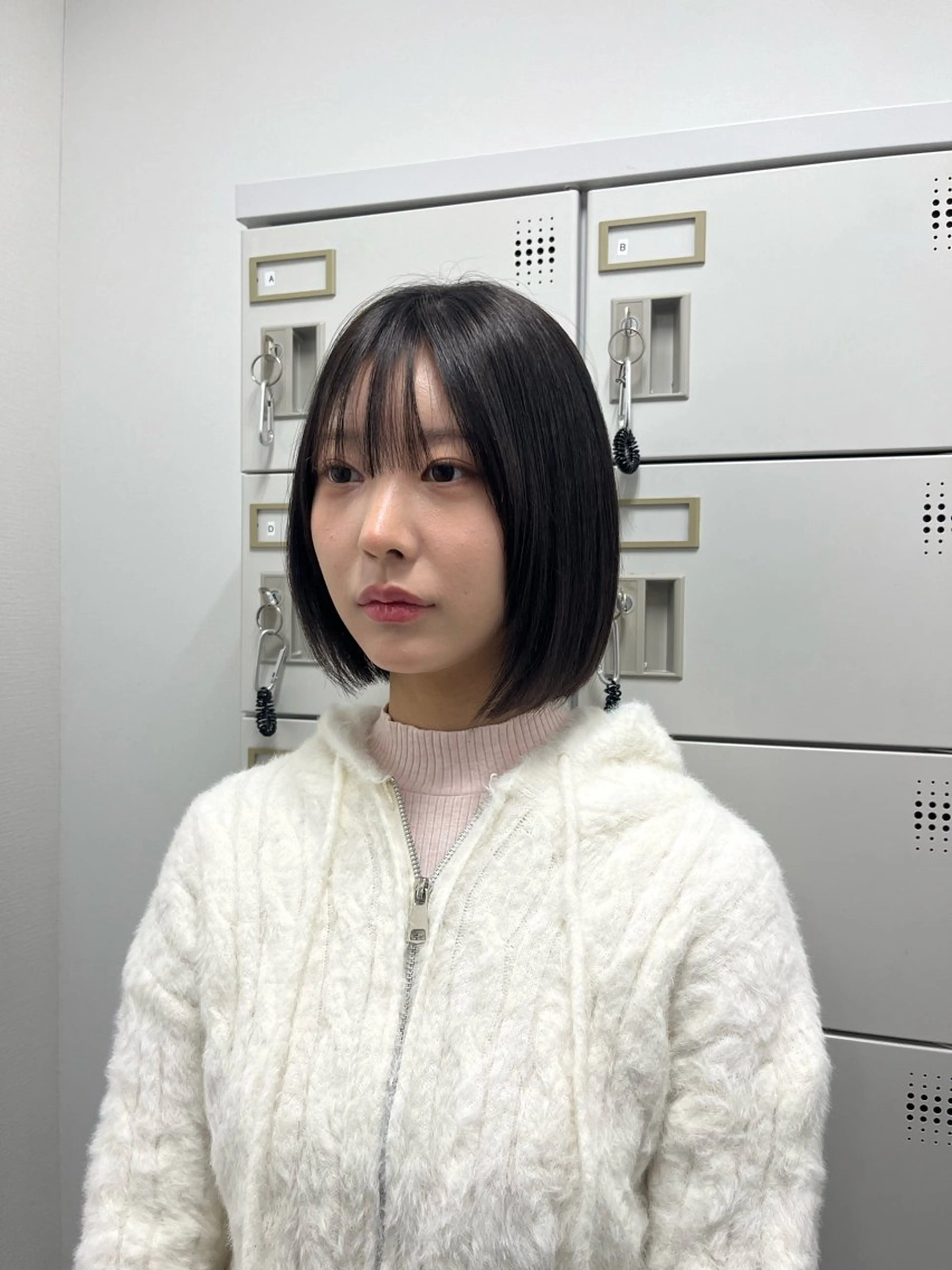 【ミニモSALE限定価格💗】🫧似合わせボブカット＋ラクトントリートメント＋コテ巻きorストレート仕上げ🫧の写真