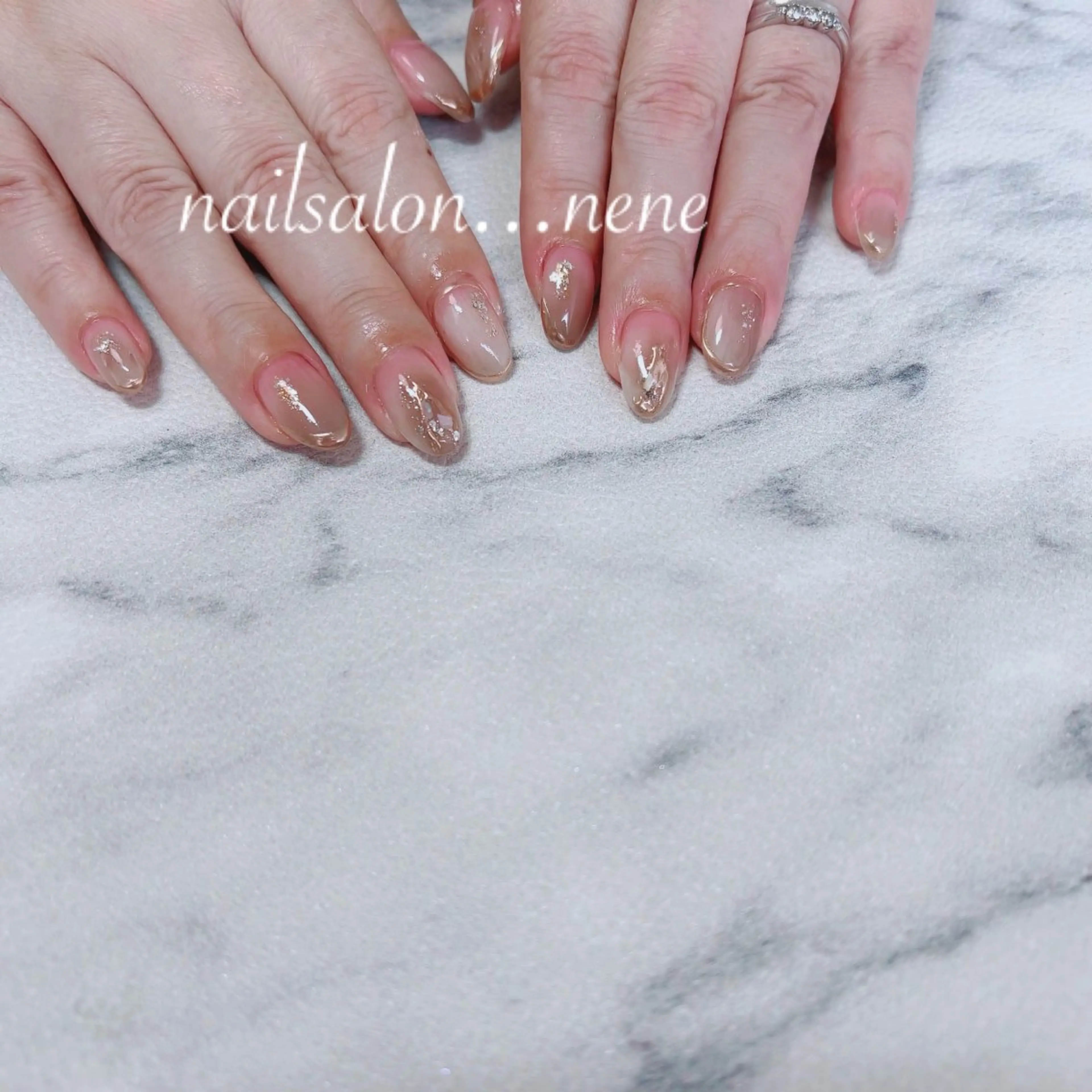 ネイル ニュアンスネイル nailsalon ...neneのネイルデザイン