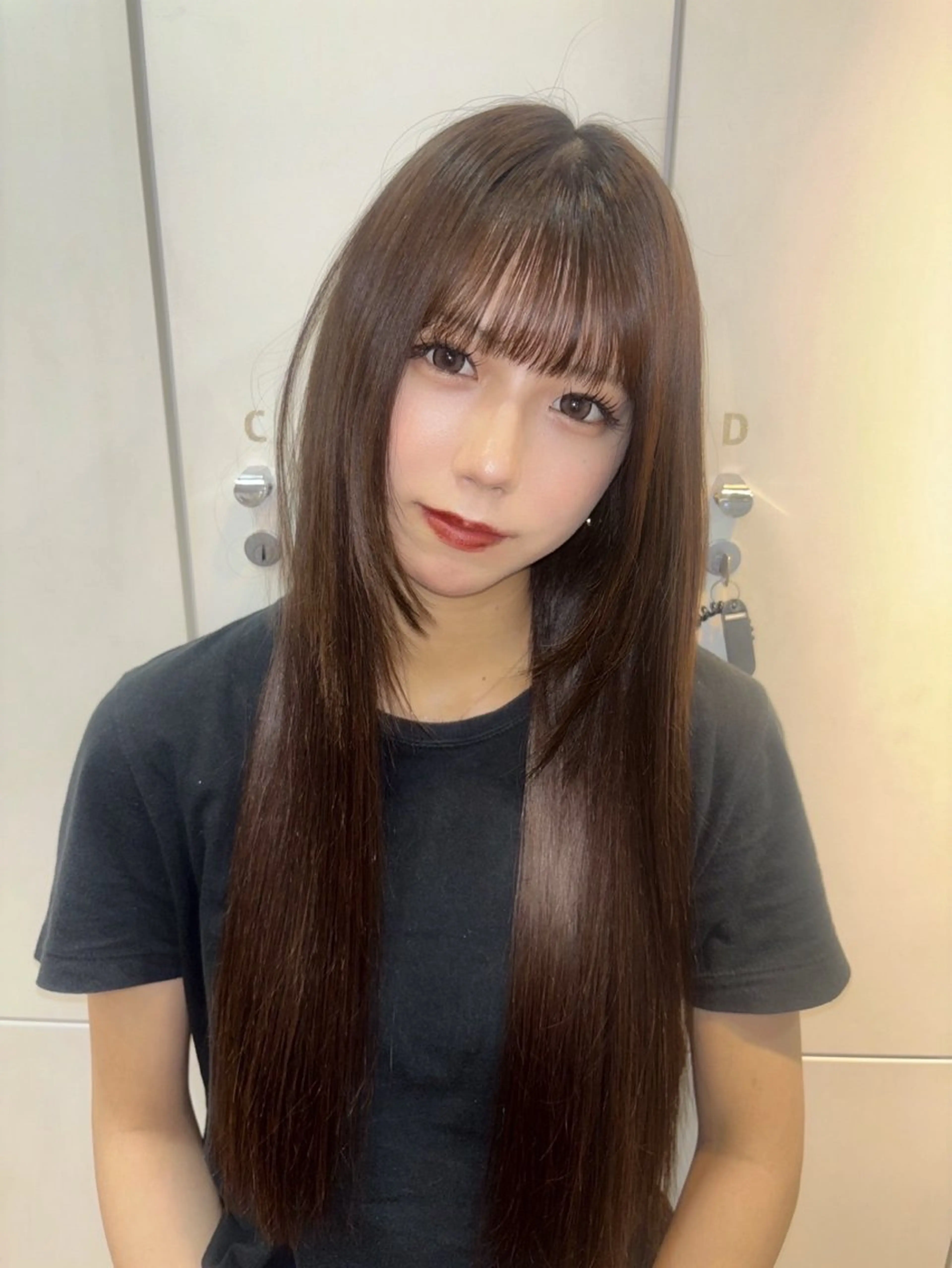 ロング カラー ヘアアレンジ メンズ エクステ カット ヘアカラー エクステ ヘアセット エクステ🎀カラー✨ レイヤー🌙しぇるのヘアスタイル