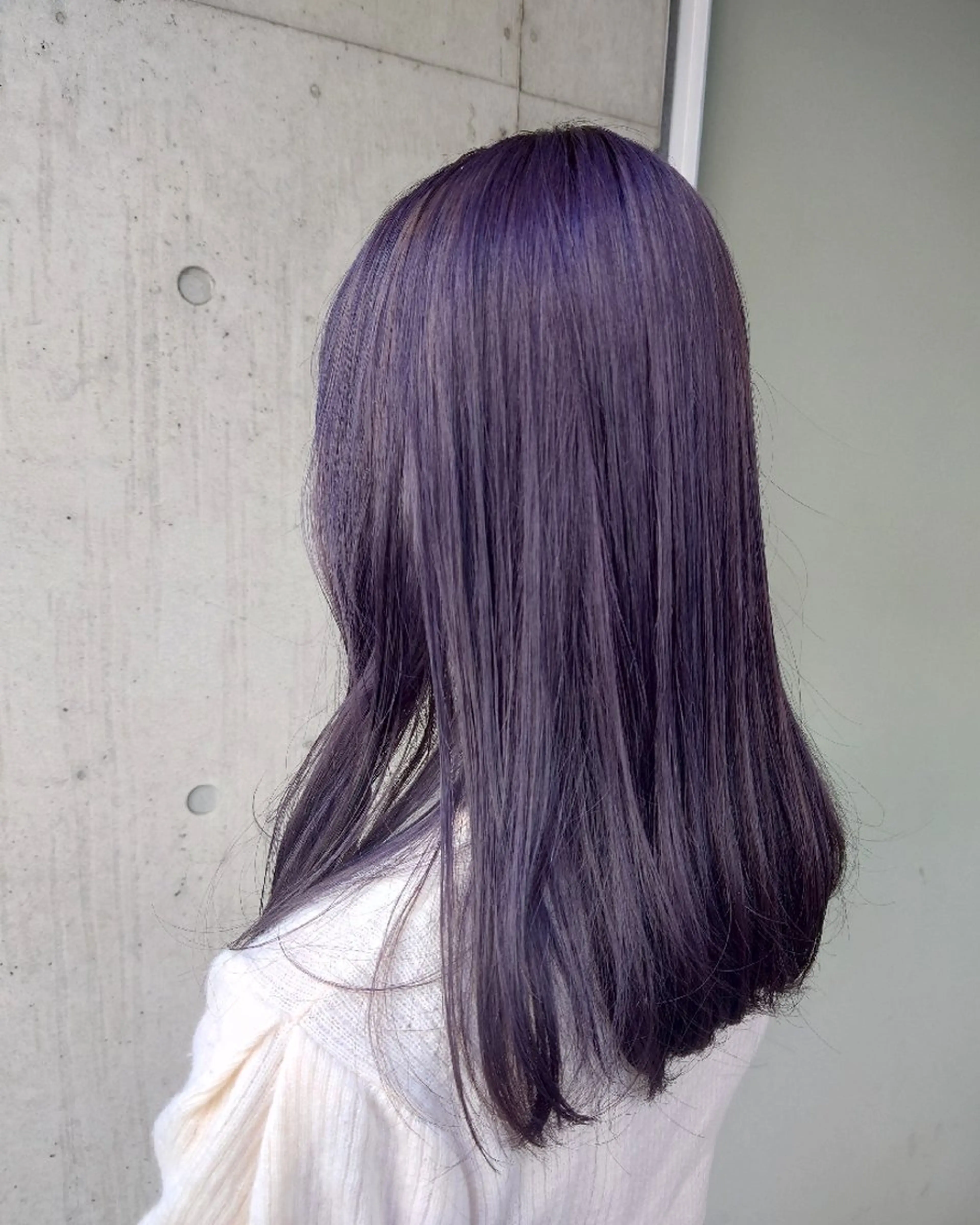ロング カラー アッシュ ラベンダーカラー ラベンダーアッシュ Paddle所属・【メンズスタイル】 ﾏｴﾇﾏｷﾎのヘアスタイル