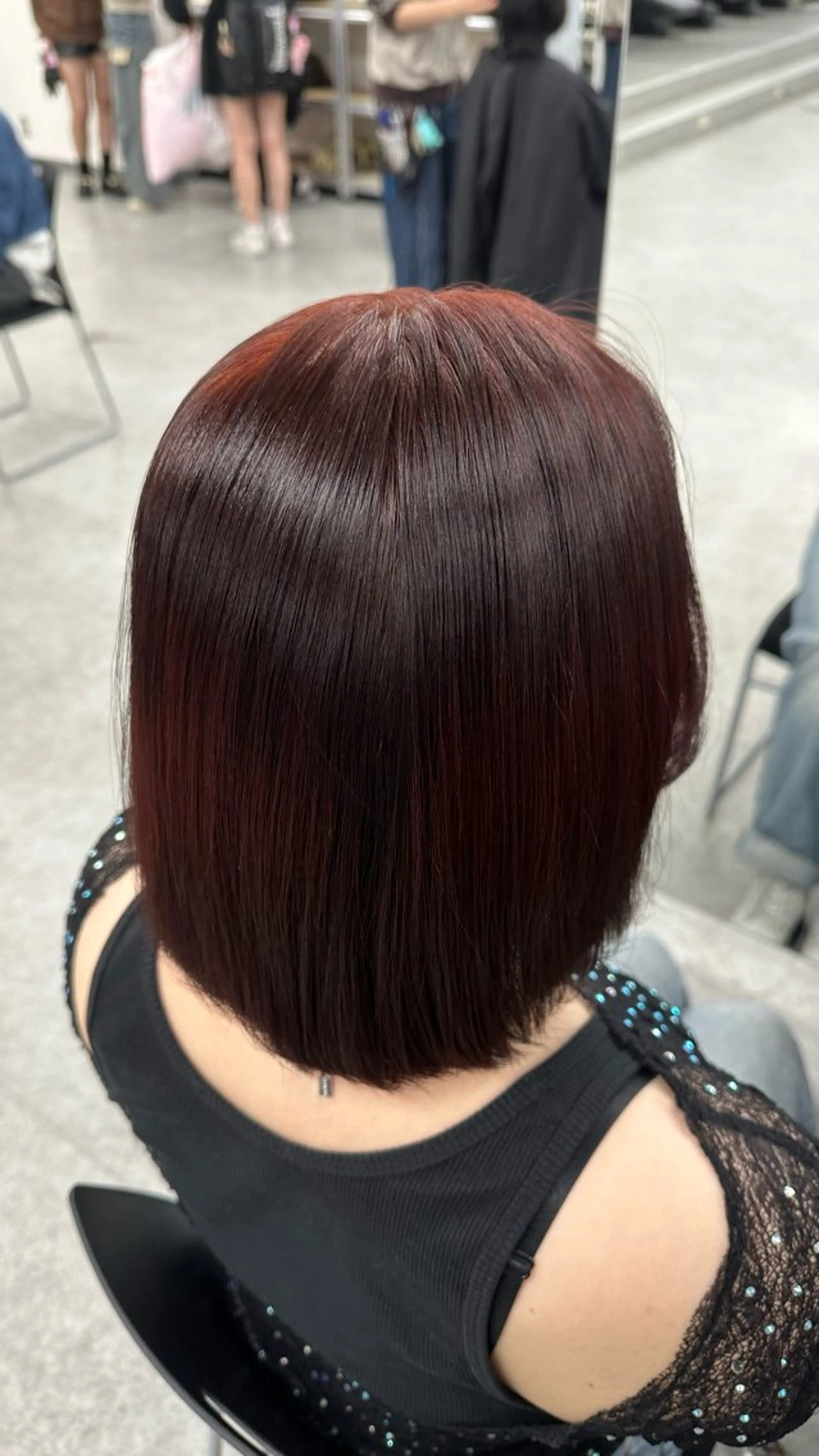 ミディアム カラー ハイトーン🌈メンズ カット♡Machanのヘアスタイル