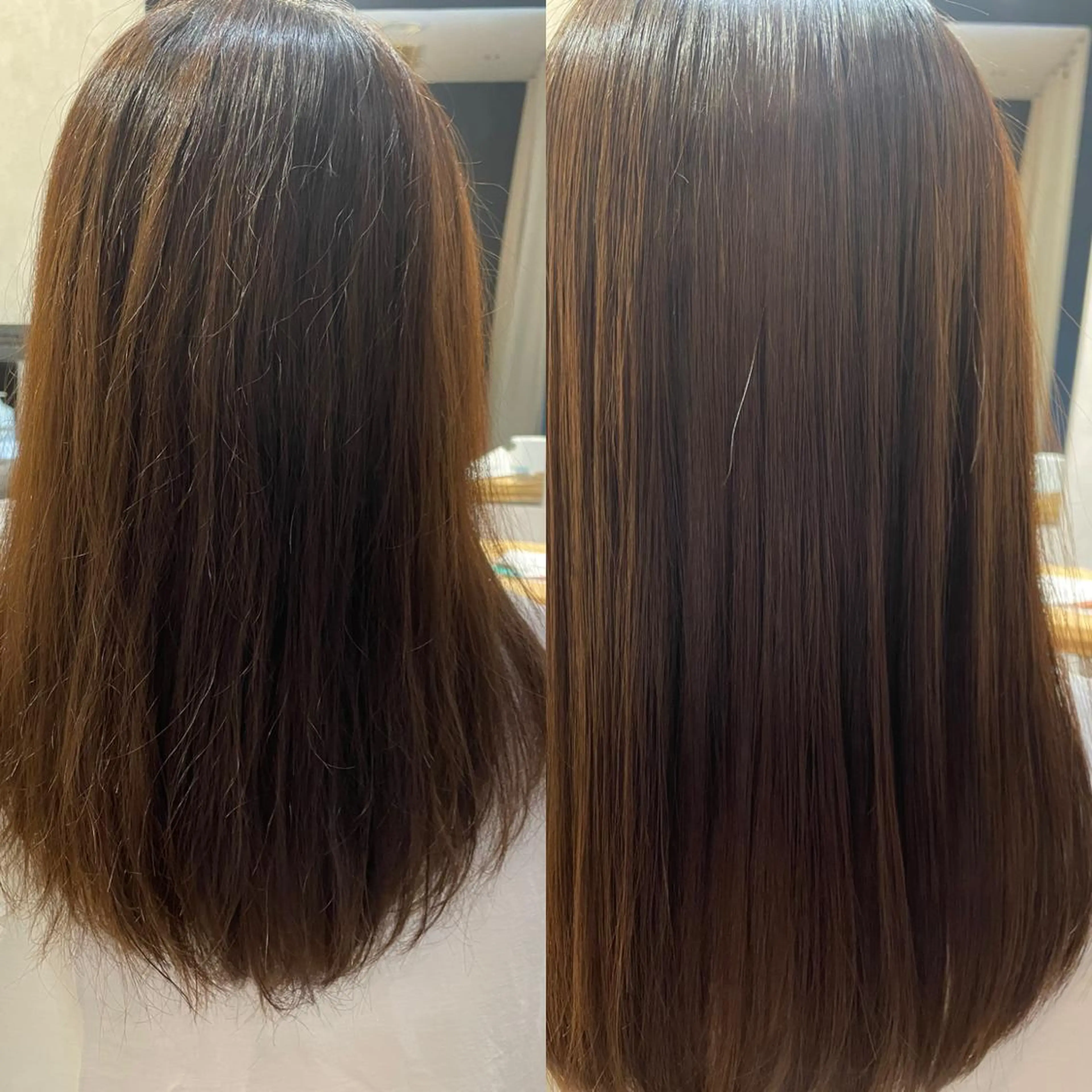 ロング トリートメント 酸熱トリートメント オオニシ アキラのヘアスタイル