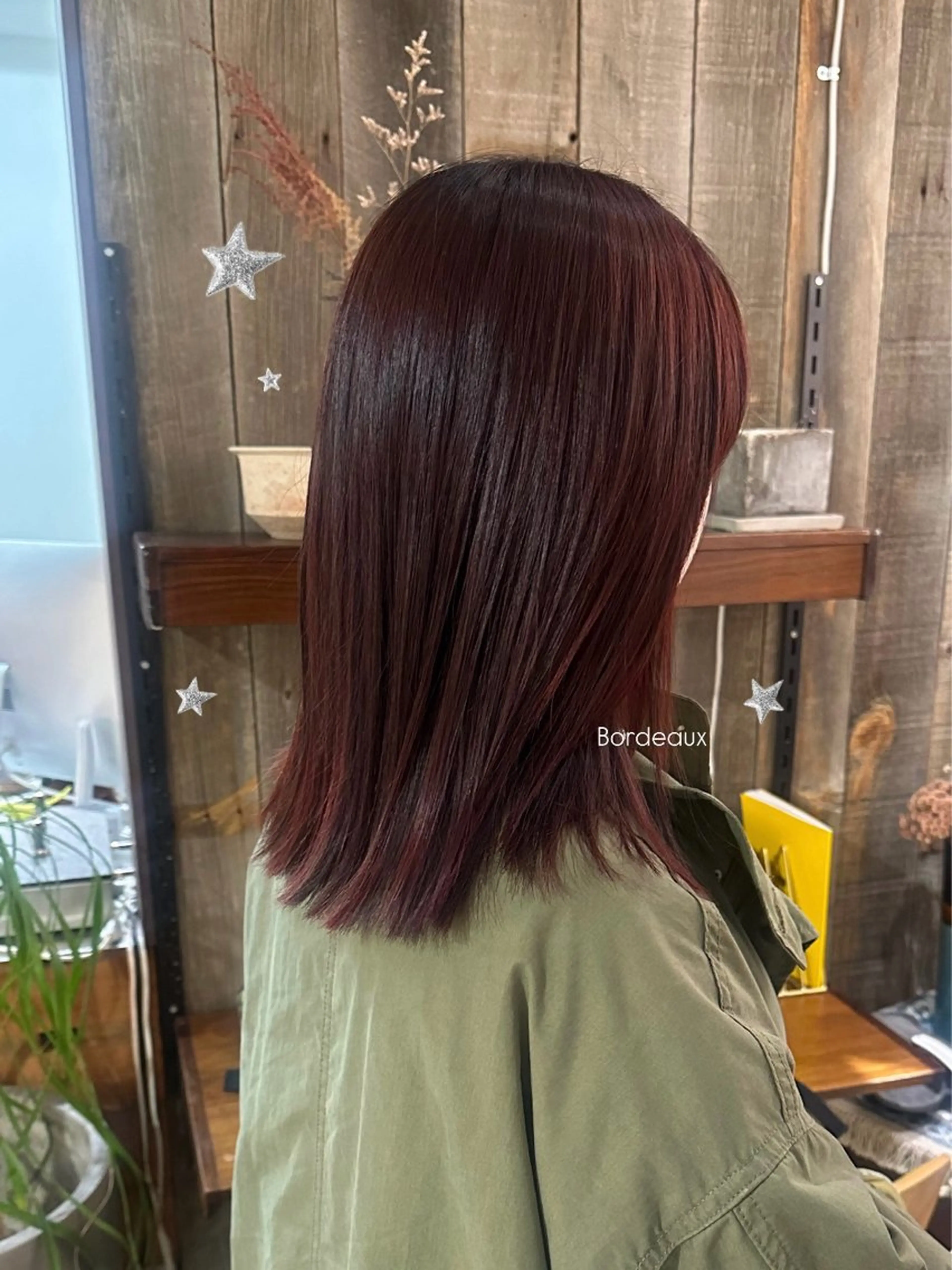 ミディアム カラー カット ヘアカラー トリートメント 暖色/レイヤーカット 🌙オノユリカのヘアスタイル