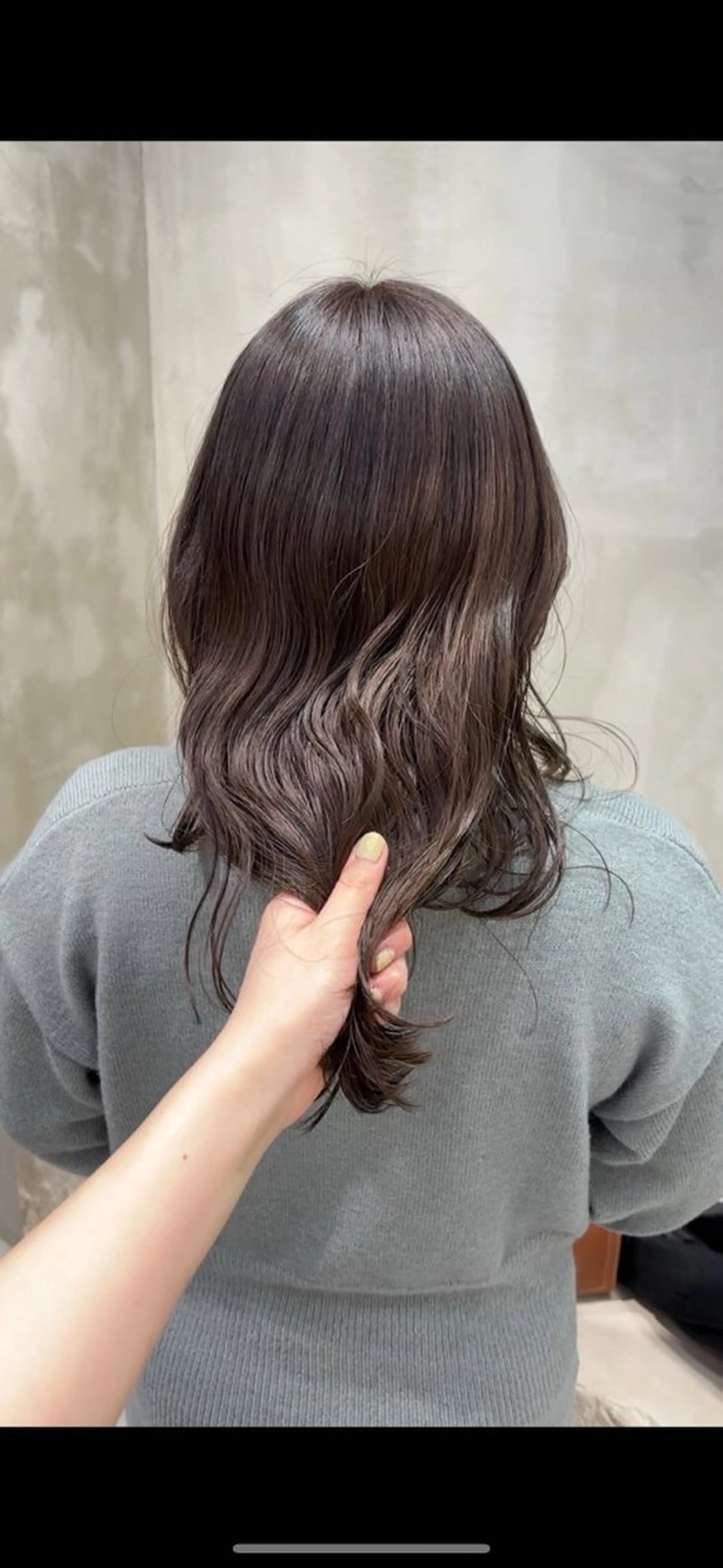セミロング カラー ブリーチ 透明感カラー ブリーチなしカラー ヘアカラー The Path ARENのヘアスタイル