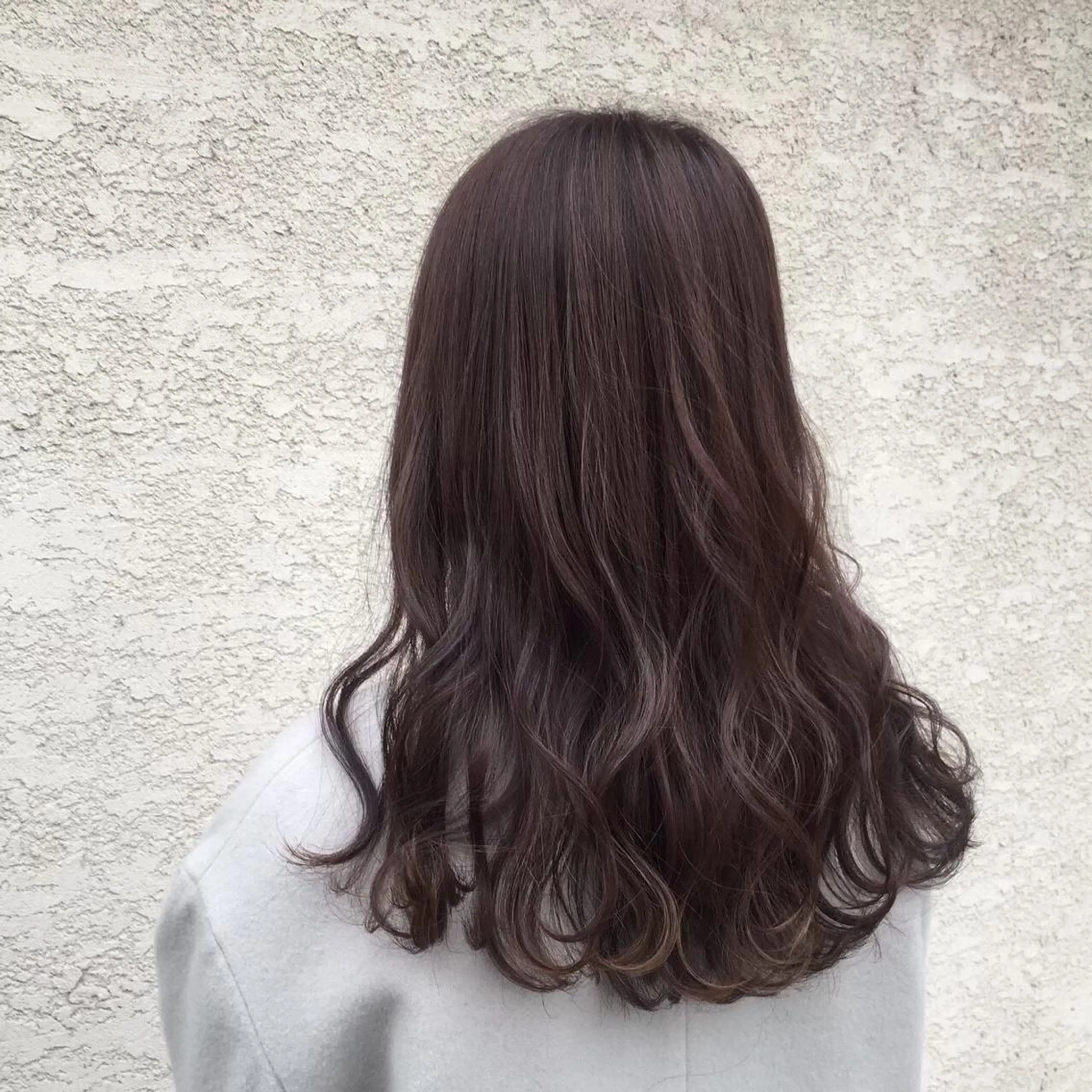 ロング カラー カット ヘアカラー トリートメント 中津/柔らかカラー/ ナガオ　イズミのヘアスタイル