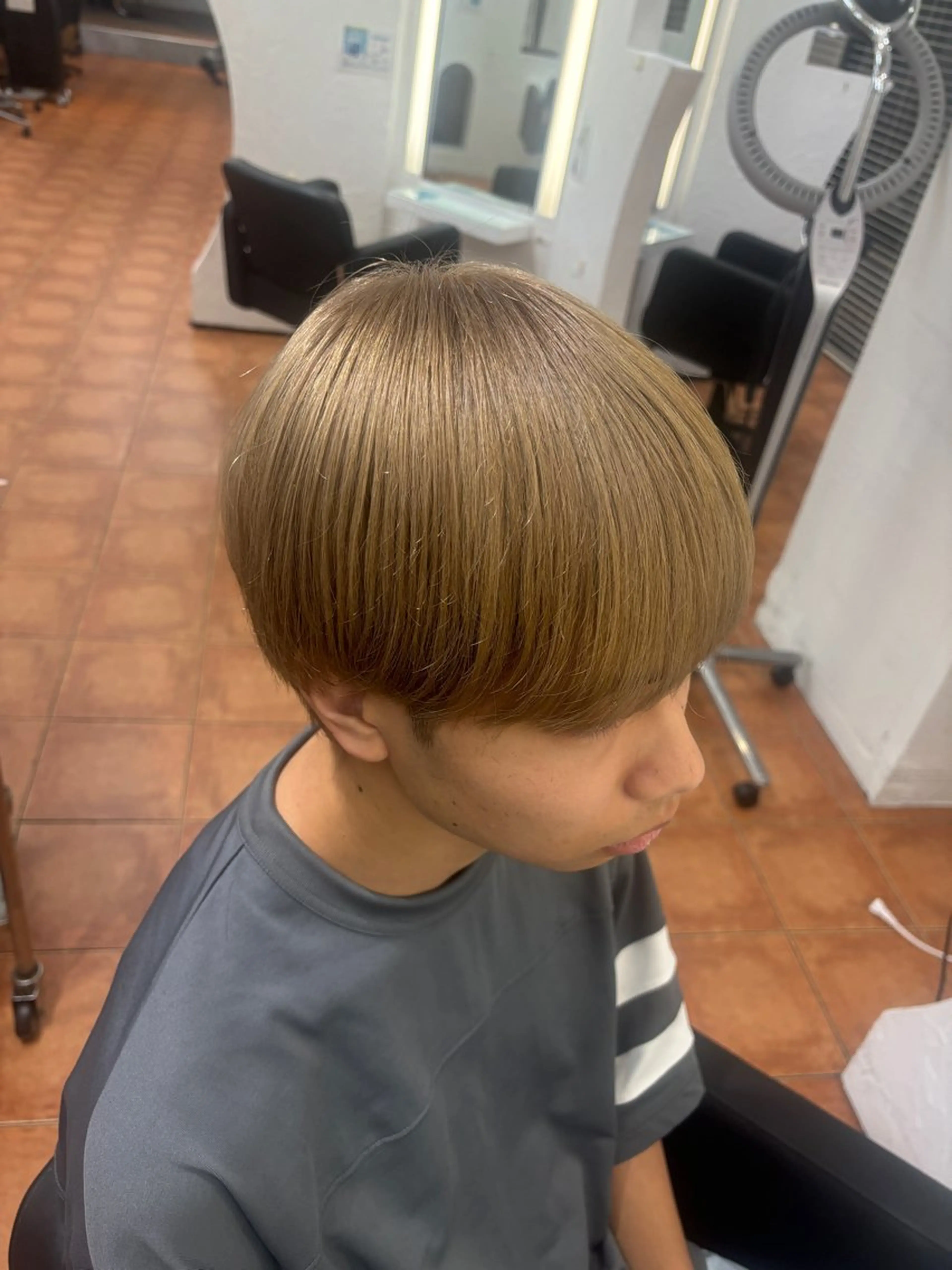 カラー メンズ カット ヘアカラー メンズカット ‪‪/メッシュのヘアスタイル