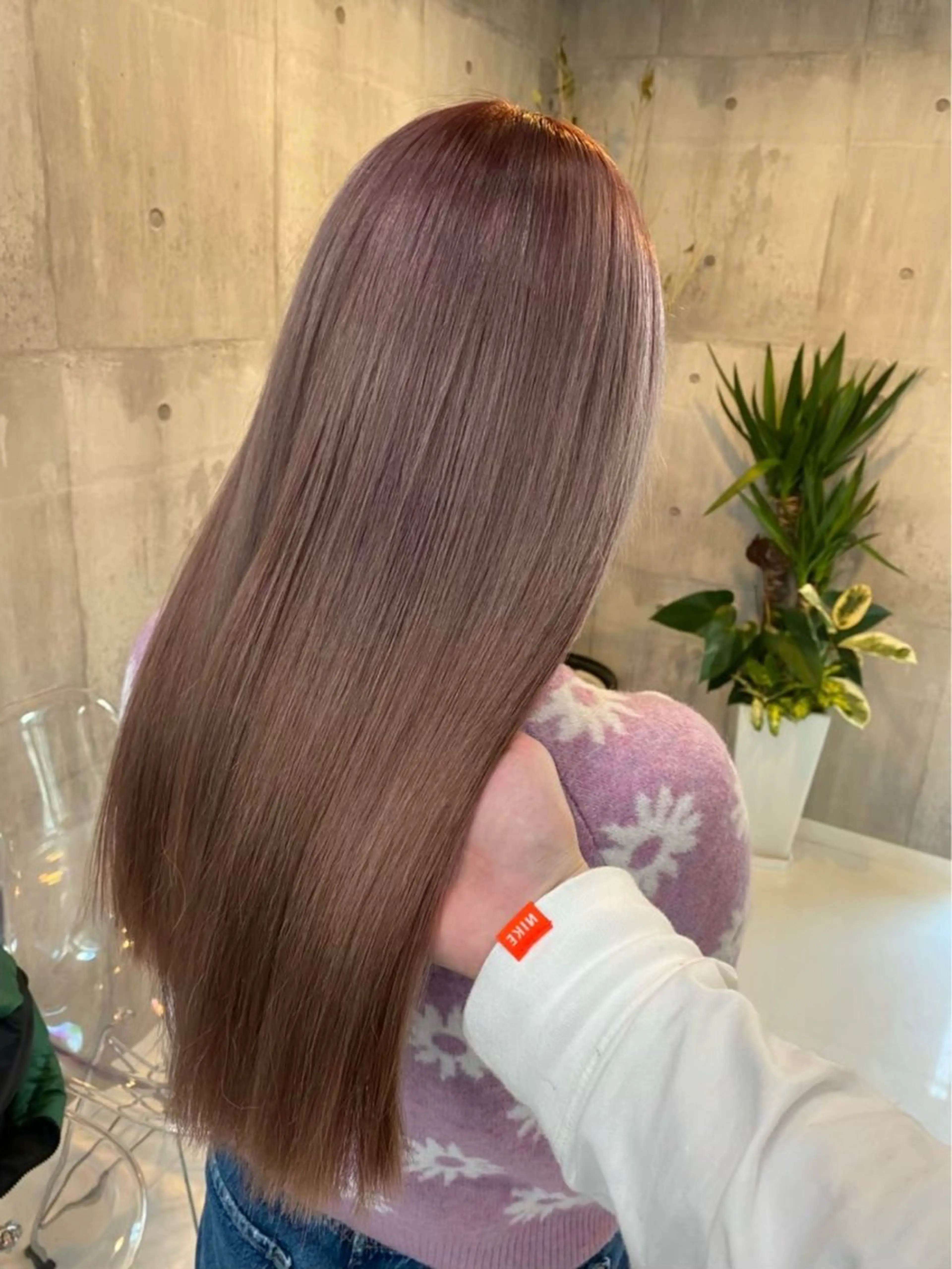 ロング カラー ヘアカラー トリートメント 🪽はづき🫧 透明感カラー🪽のヘアスタイル