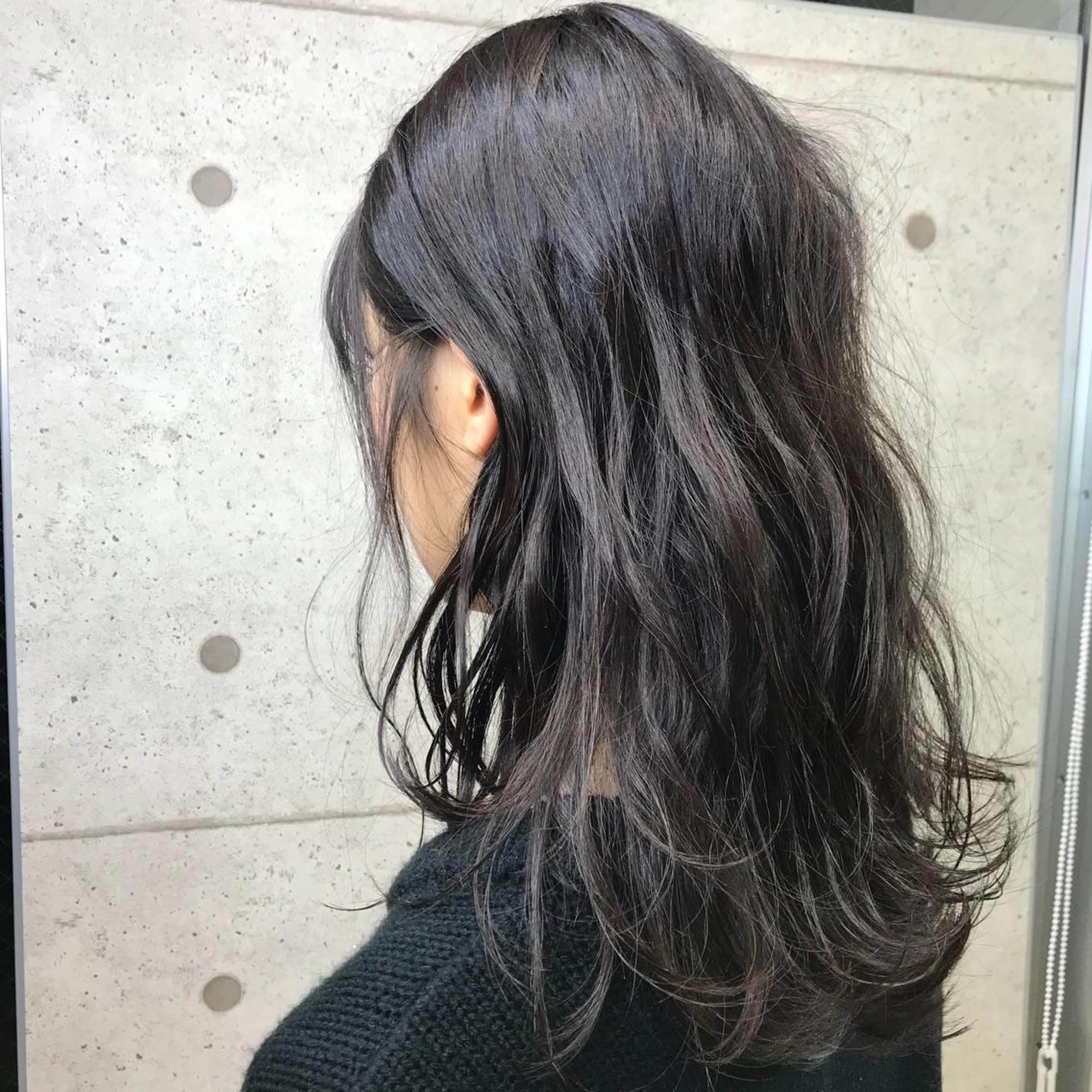 セミロング カラー ヘアアレンジ 店長 大方康暉のヘアスタイル