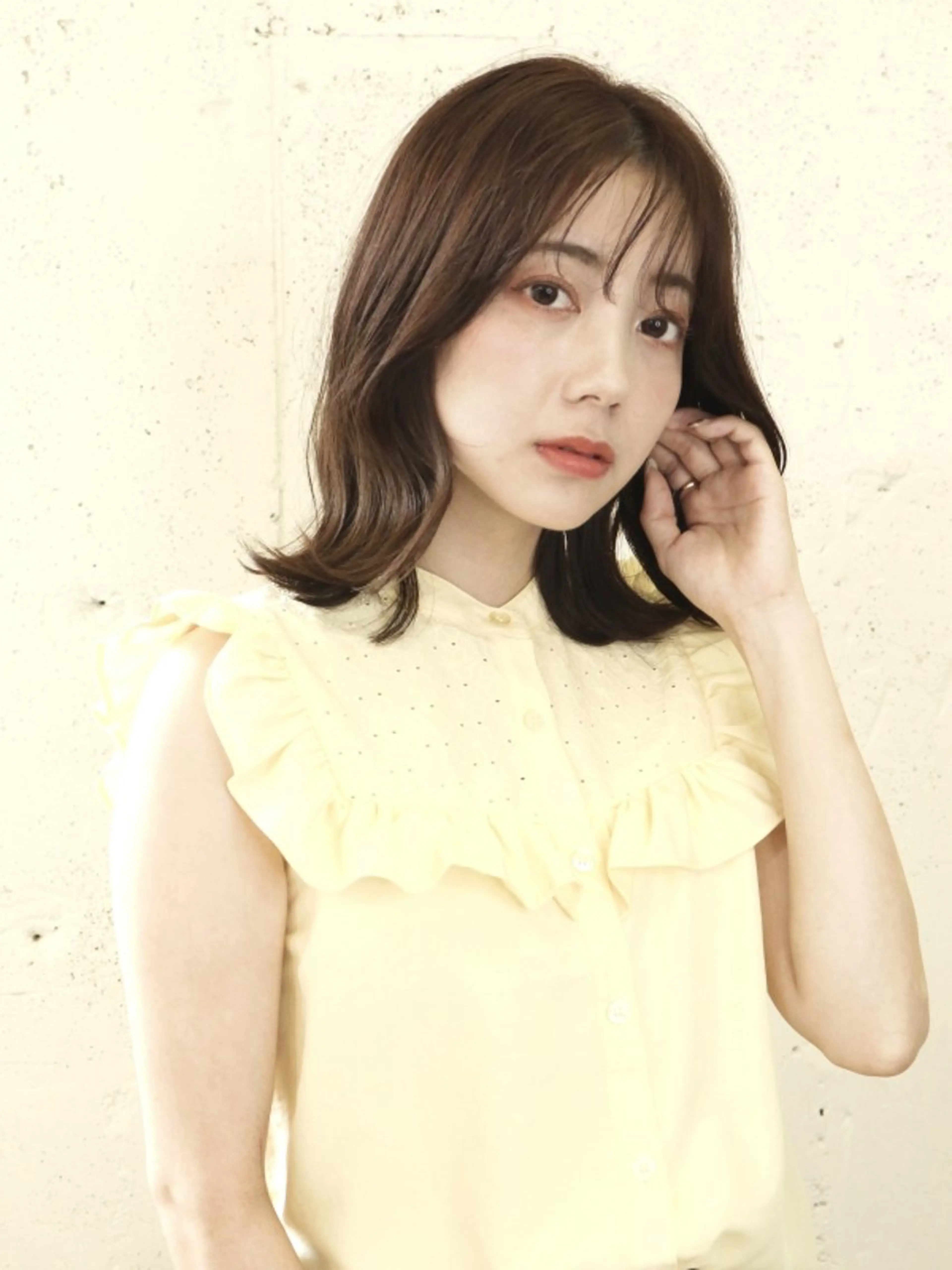 ショート 山口大翔 メンズバレイヤージュのヘアスタイル