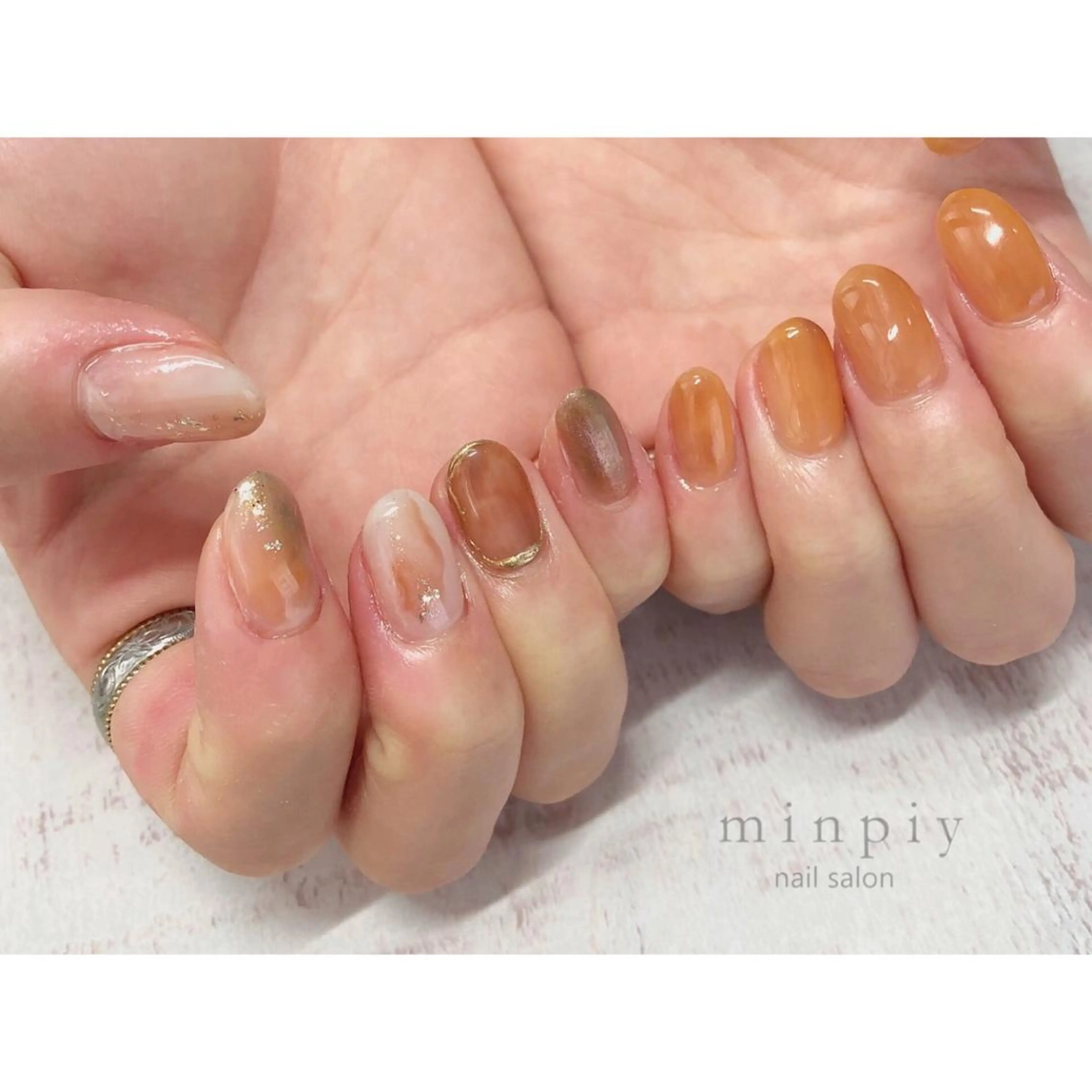 ネイル 𖡼 yumenoのネイルデザイン