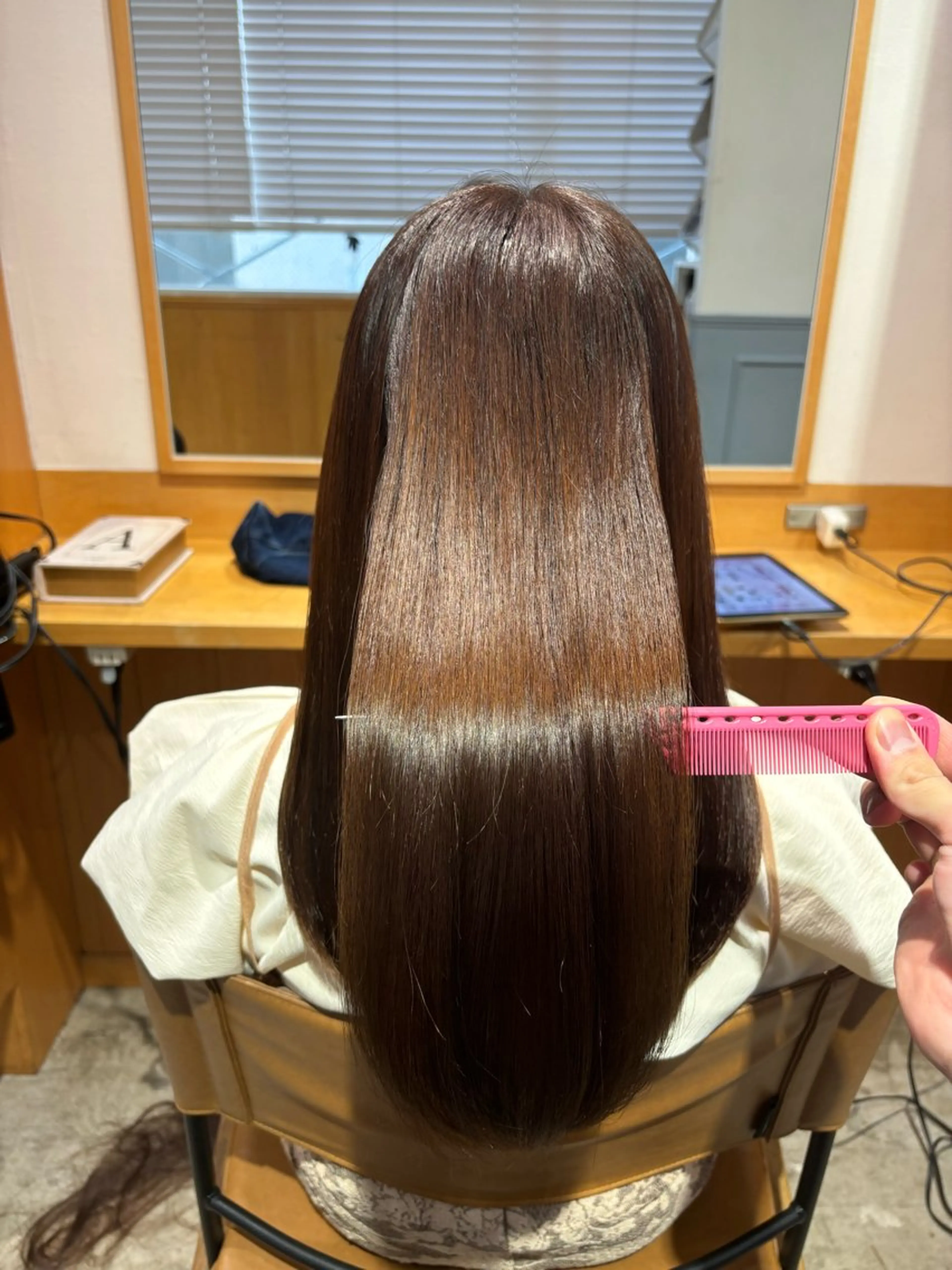 ロング カット ヘアカラー トリートメント 【Amphi Tokyo】宮原のヘアスタイル