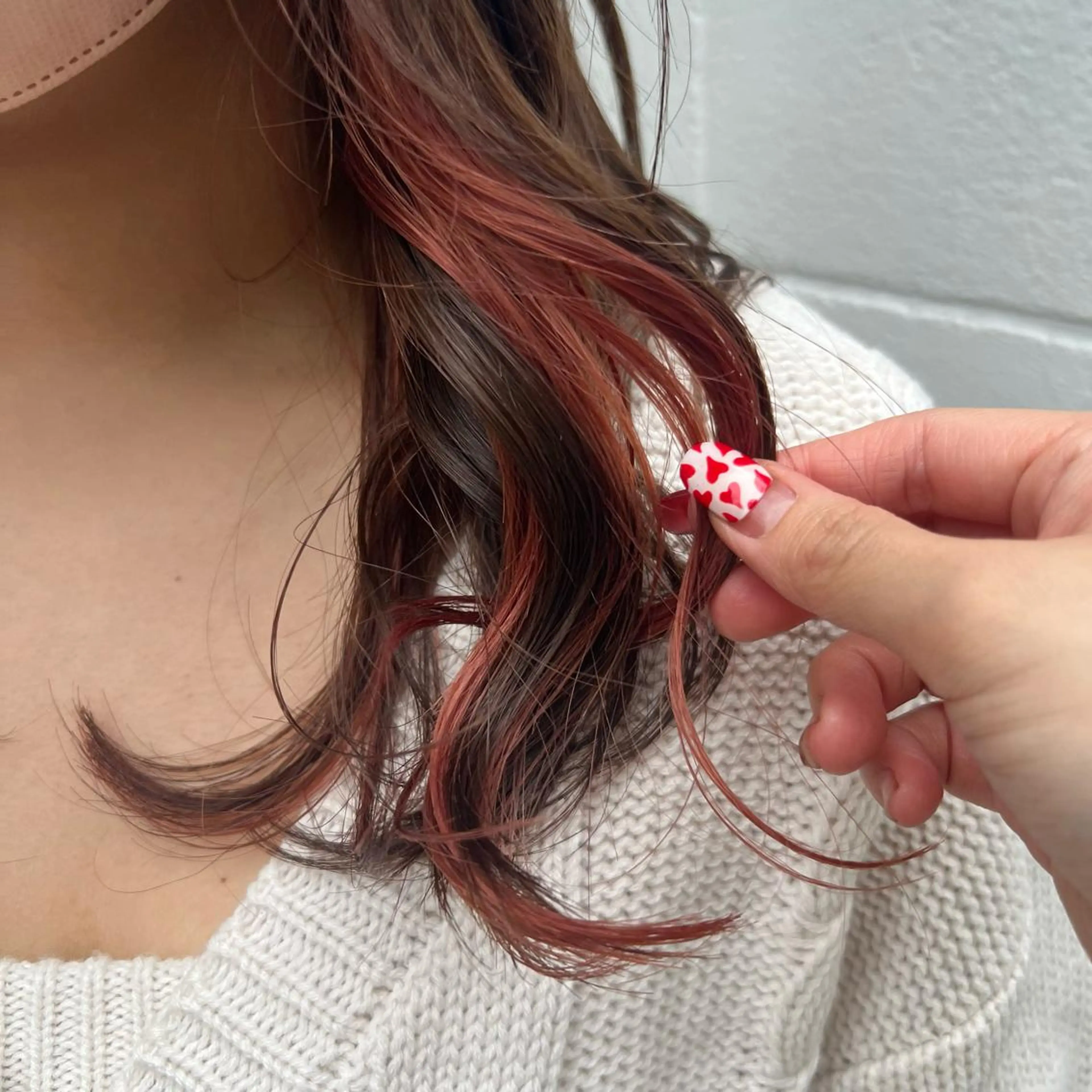 カラー ヘアカラー インナーカラー♡ Nanakoのヘアスタイル