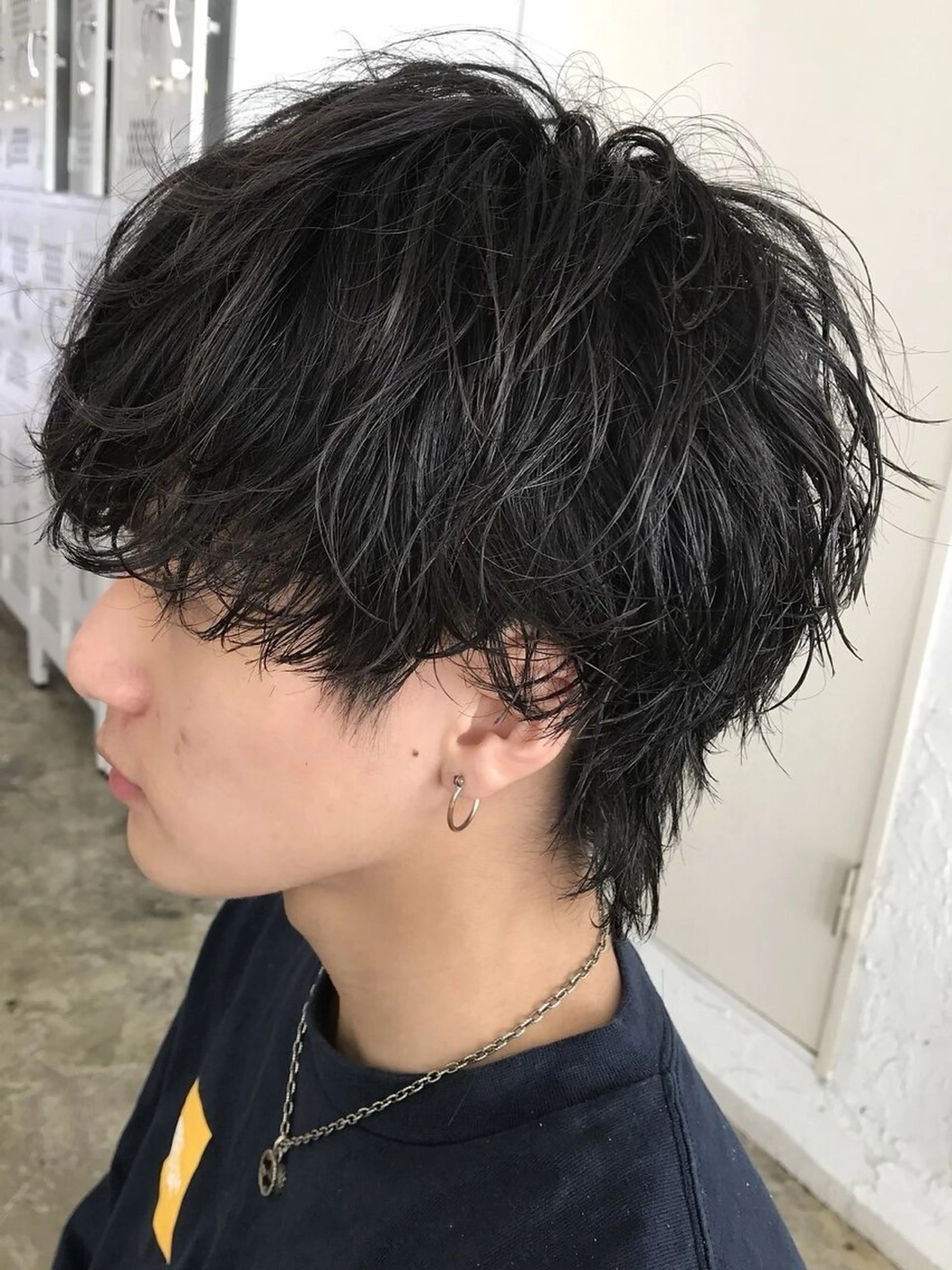 ショート パーマ メンズ カット パーマ fifth  SAKAE所属・山本千太 ✨メンズパーマ✨のヘアスタイル