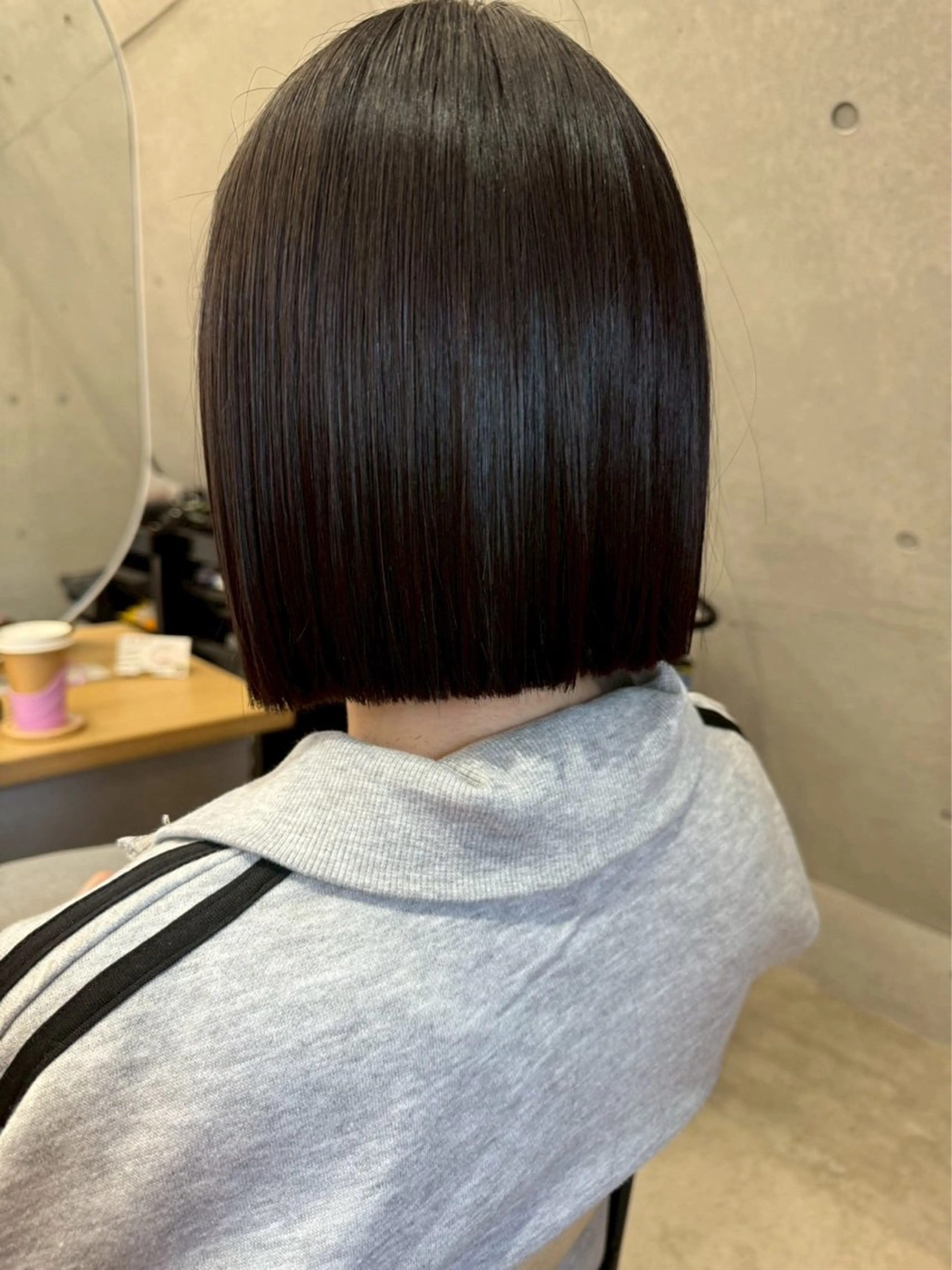 足立 遥奈のヘアスタイル