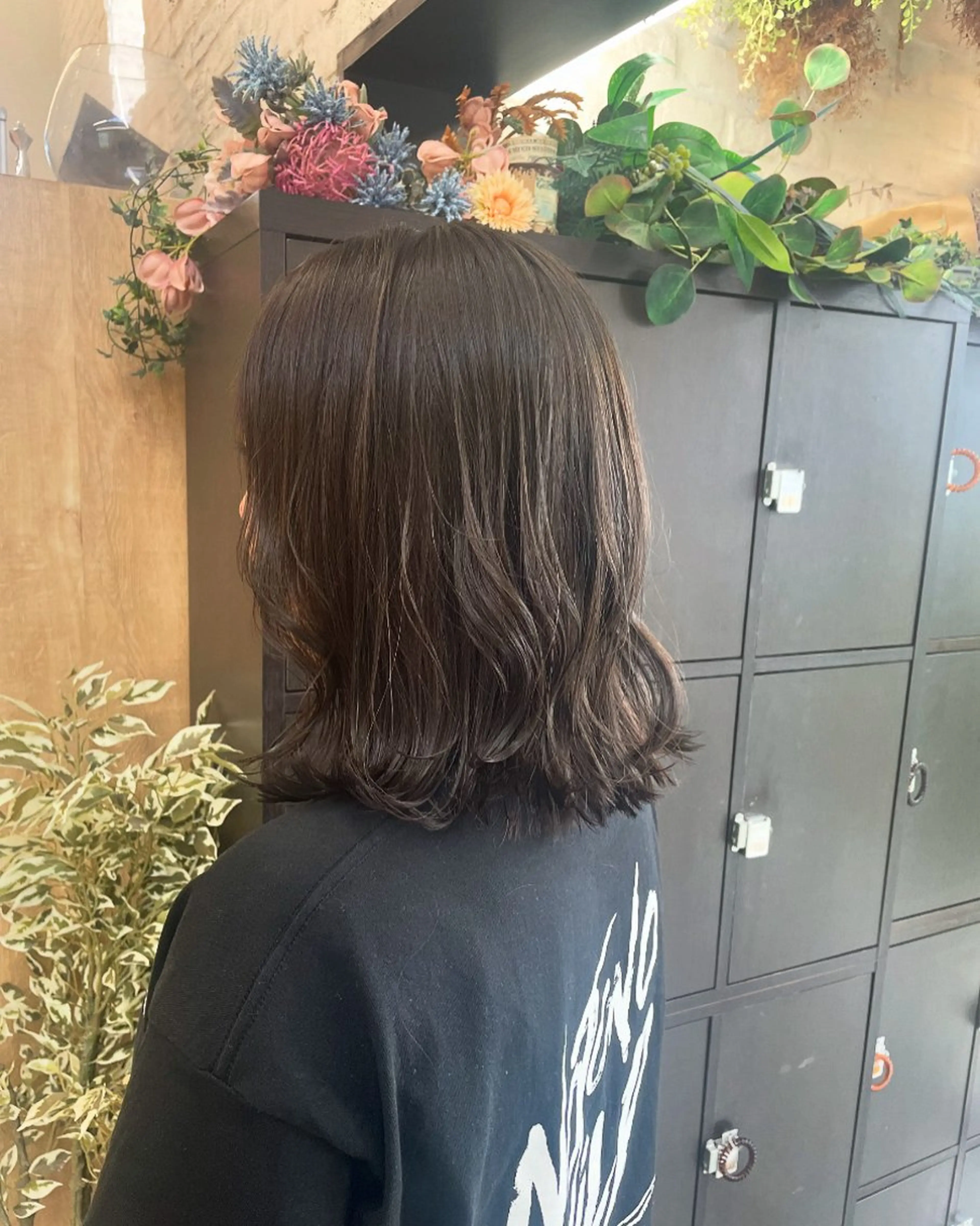 ミディアム ヘアカラー テラダ ユウシンのヘアスタイル