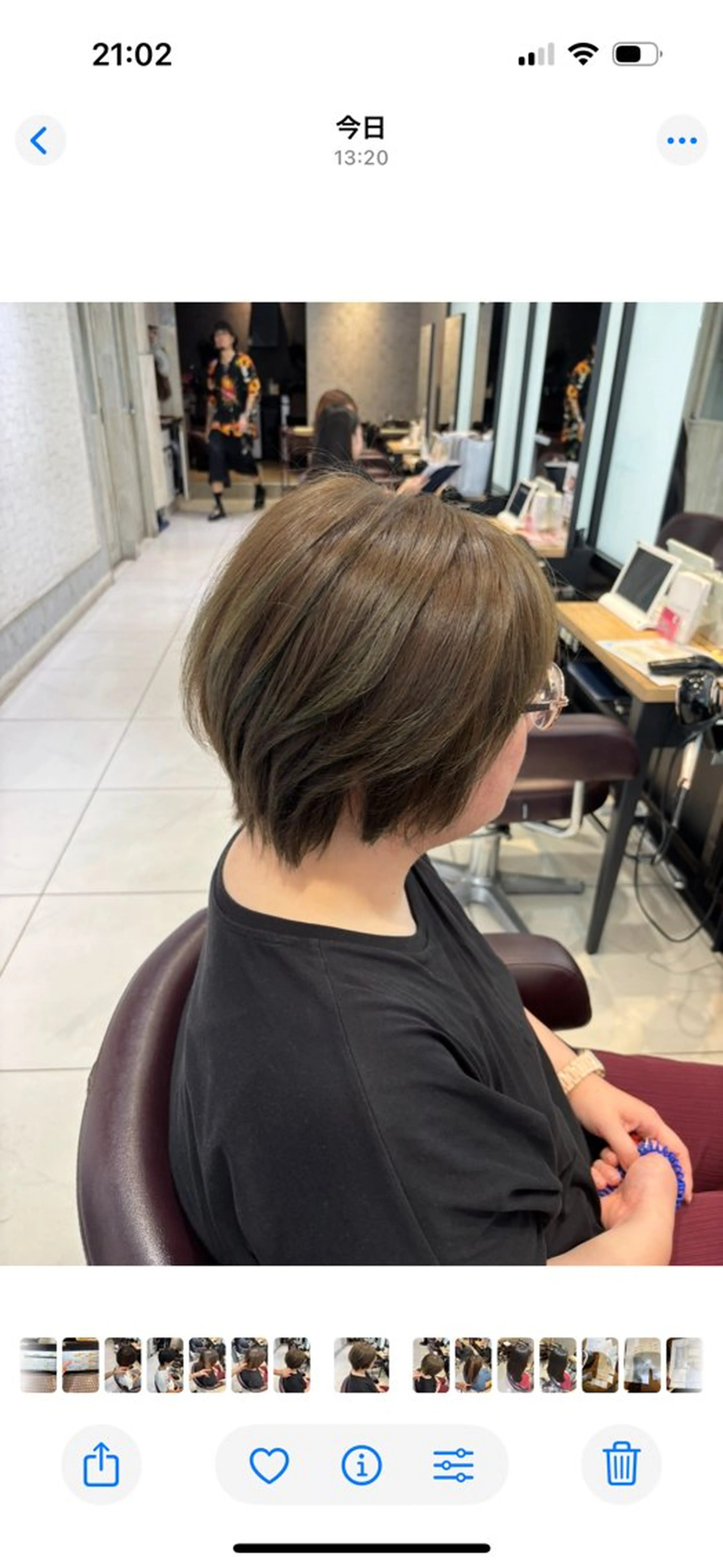 ショート カラー カット ヘアカラー トリートメント 🦋レイヤー✖︎ 髪質改善🦋リョウヤのヘアスタイル