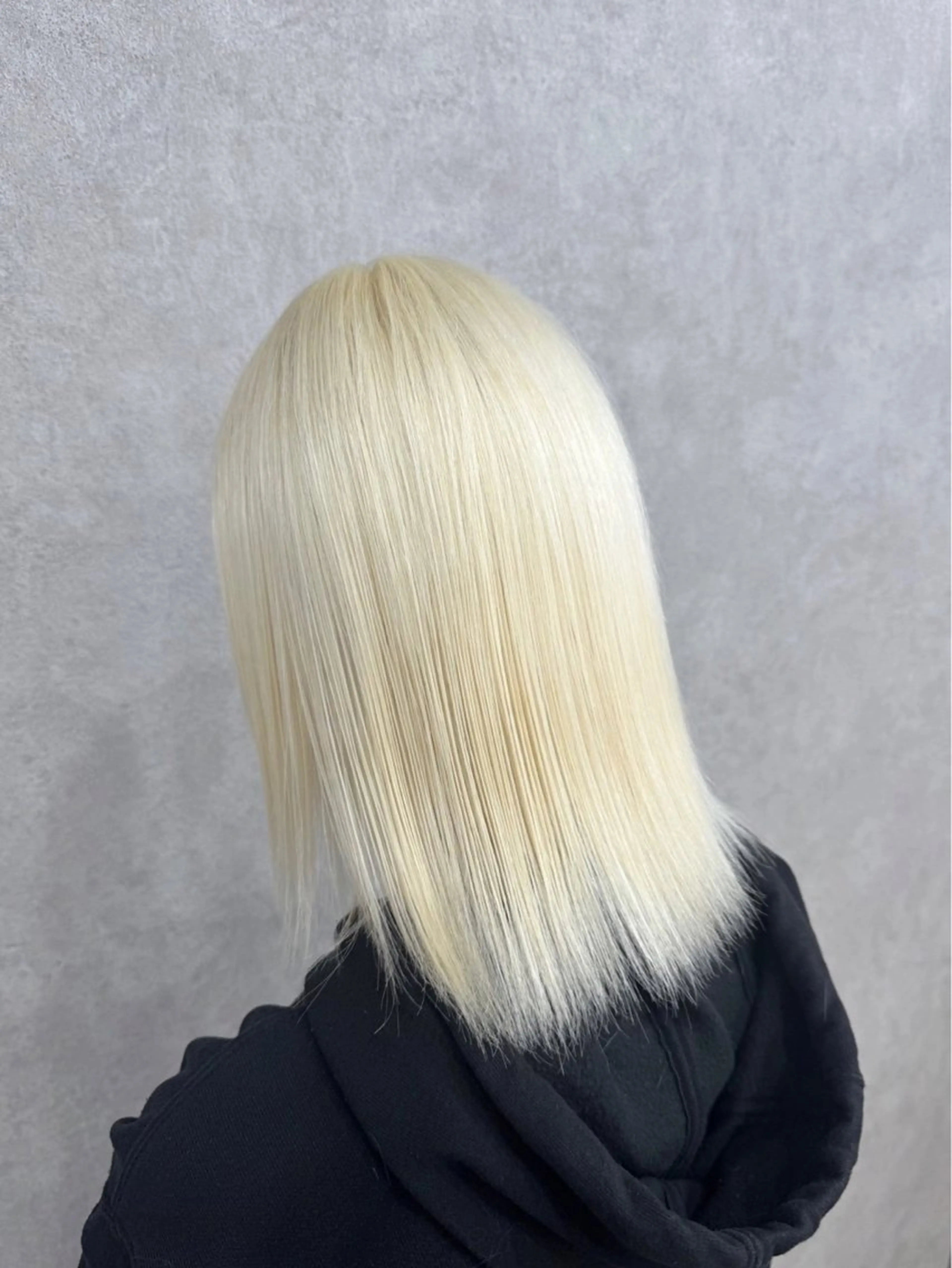 ミディアム カラー ヘアカラー ハイトーン・ブリーチ ムラ修正　八須　錬のヘアスタイル