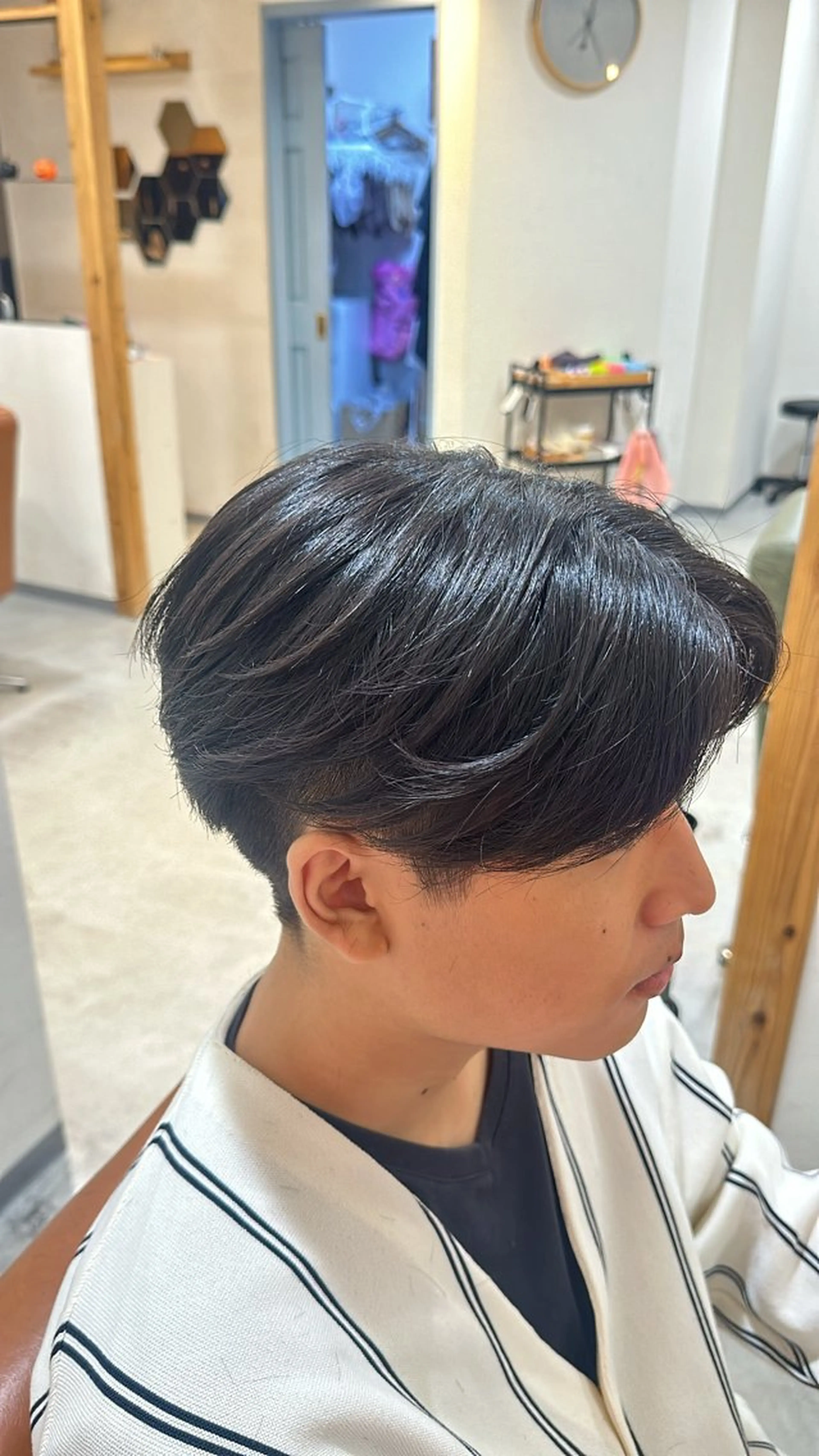 ミディアム パーマ メンズ Ren /メンズ/緩めパーマのヘアスタイル